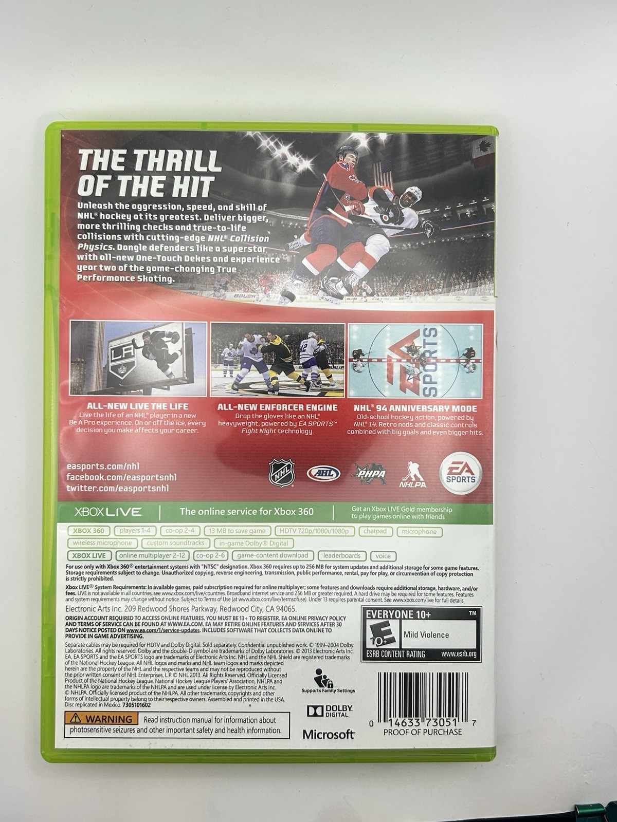 NHL 14 Xbox 360 – Game