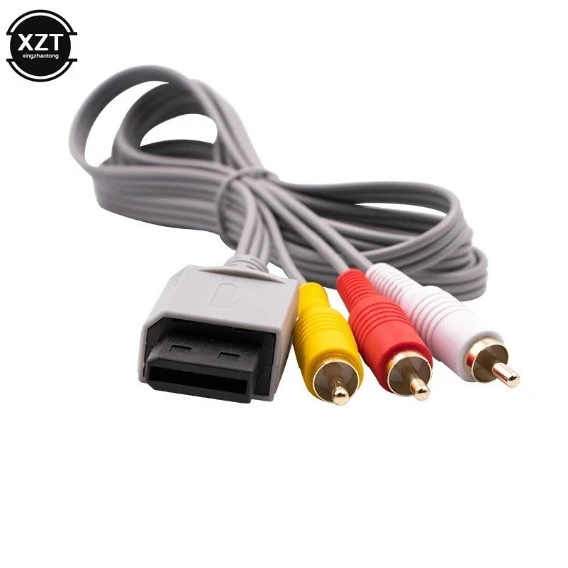 Audio Video AV Composite 3 RCA Cable for Nintendo Wii