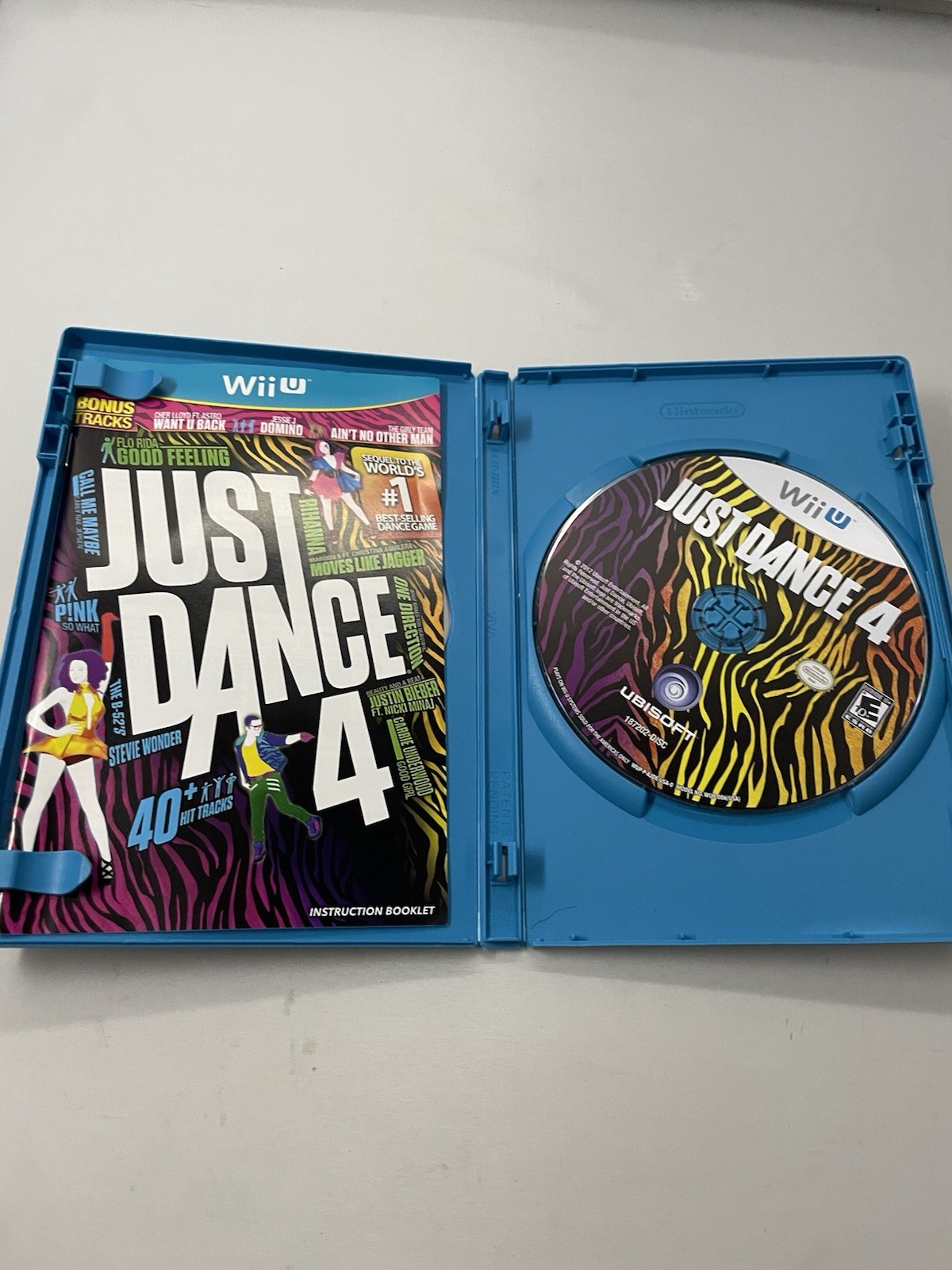 Just Dance 4 (Nintendo Wii U, 2012) Complete with Manual CIB
