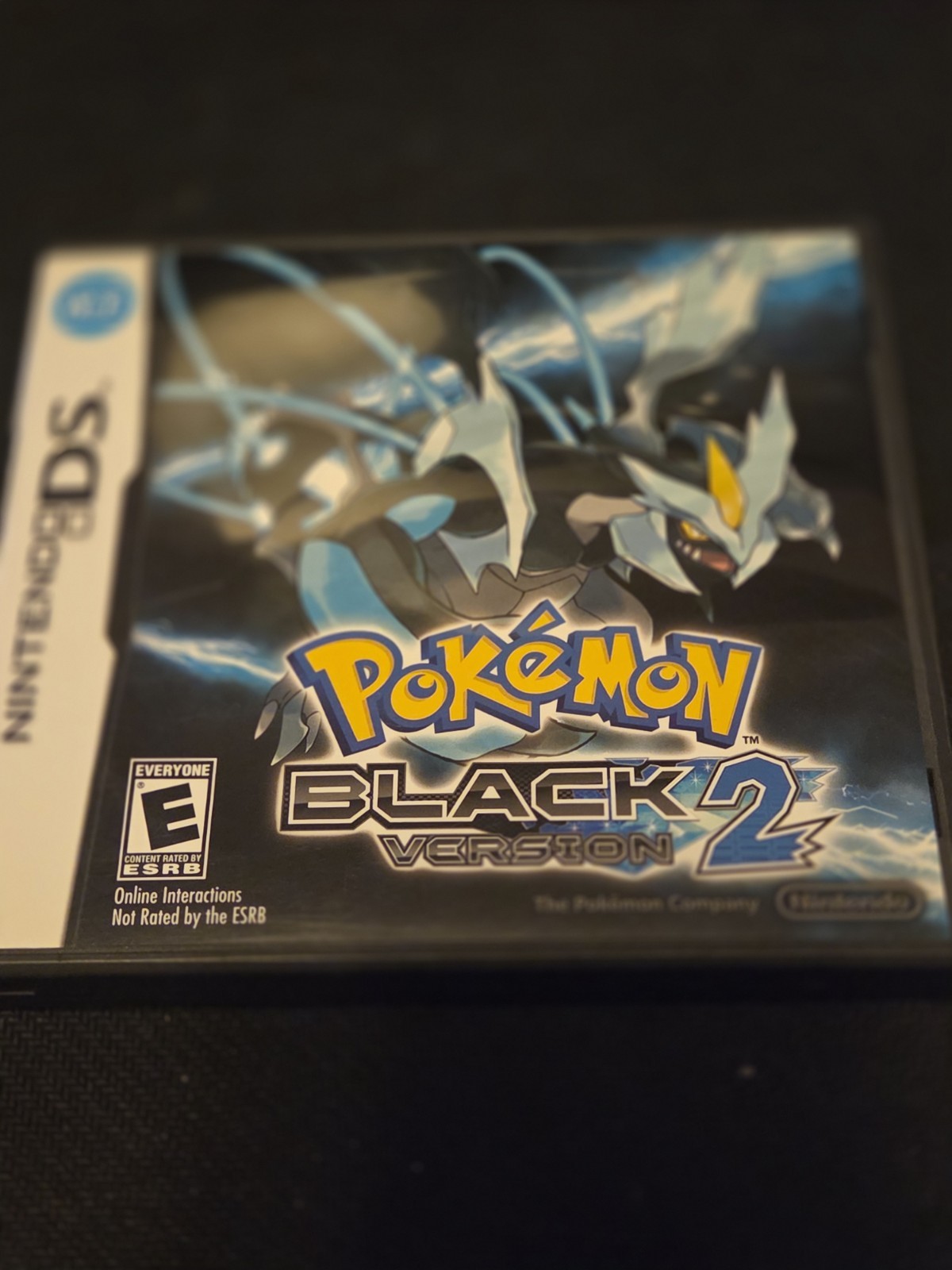 Pokémon Black Version 2 (Nintendo DS, 2012) **BOX AND INSERTS ONLY**