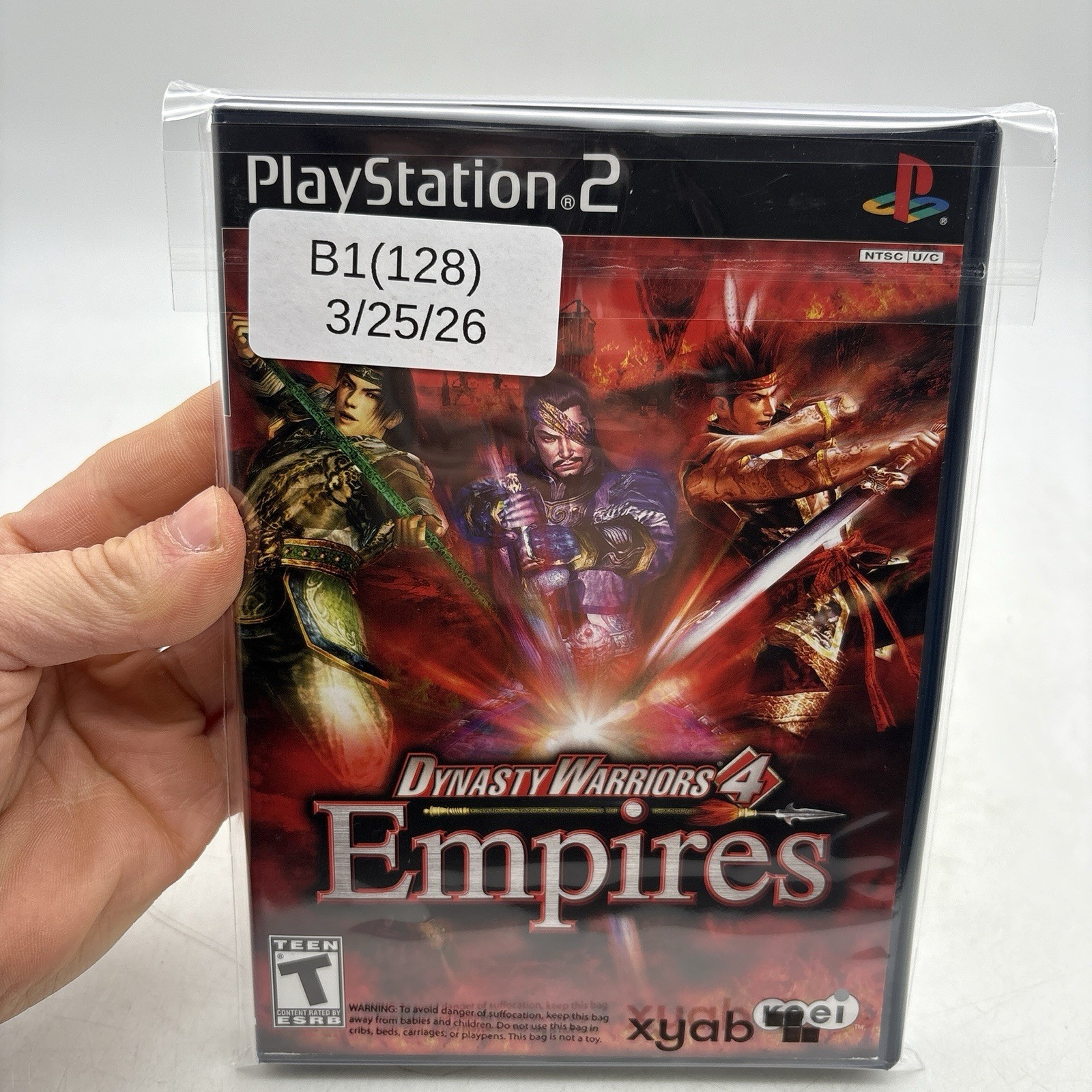 Dynasty Warriors 4: Empires PlayStation 2 PS2 Complete w/ Manual CIB Tested