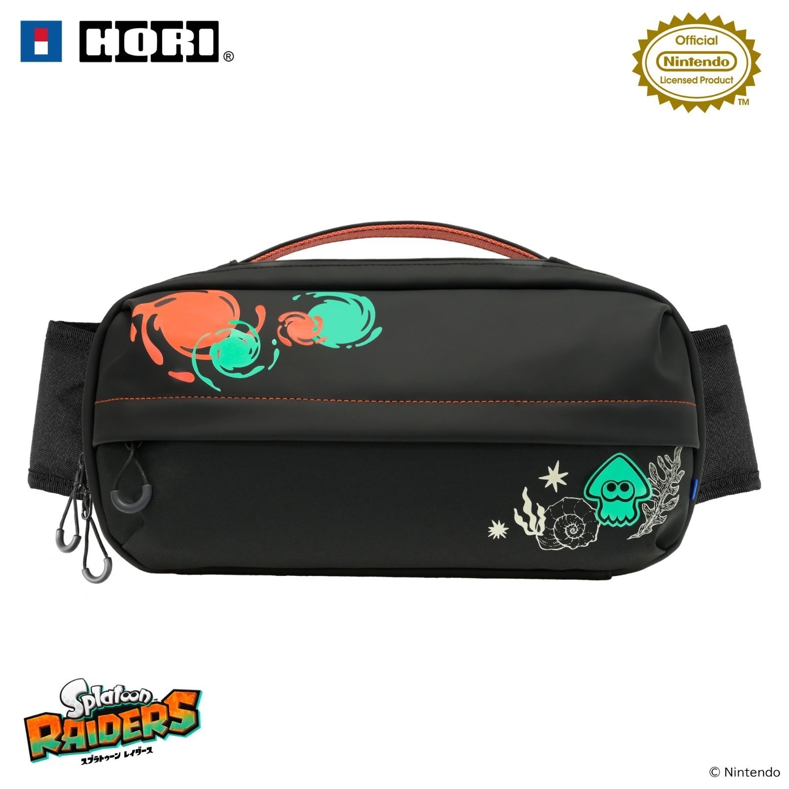 Splatoon Raiders 2WAY Shoulder Pouch for Nintendo Switch 2 Official HORI PSL NEW