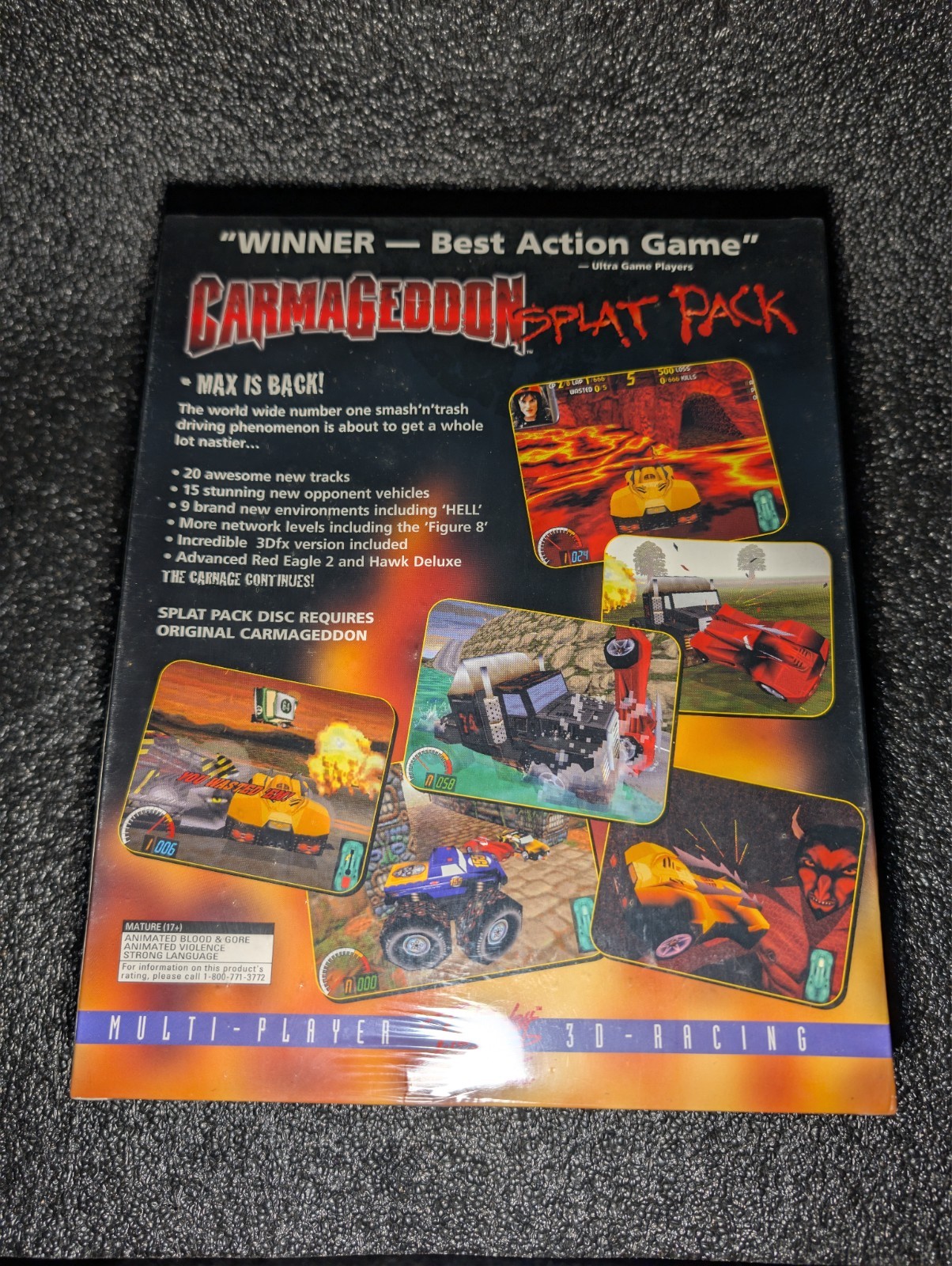 Carmageddon: Splat Pack, 1997, Big Box, New & Sealed