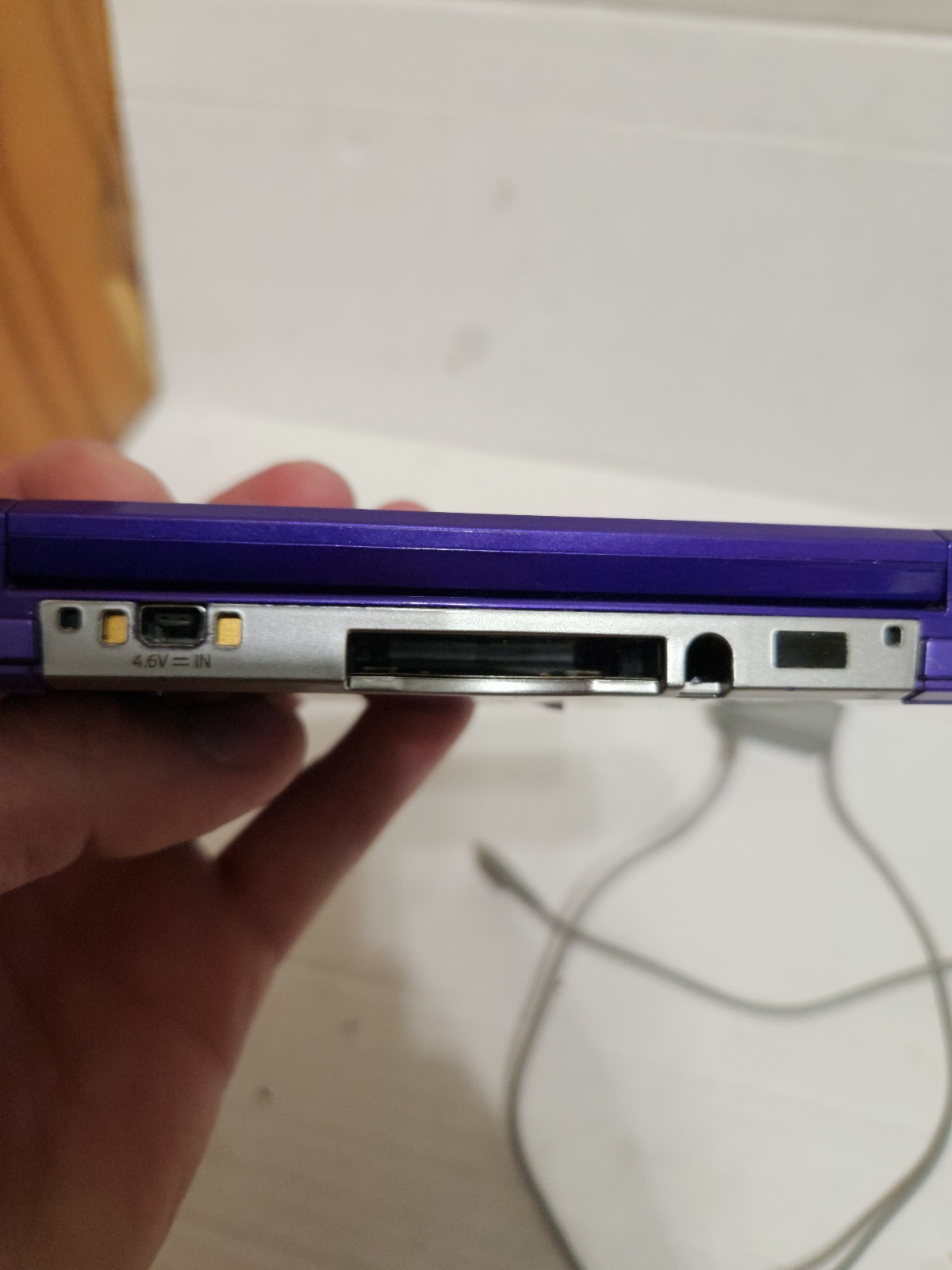 Nintendo 3DS Midnight Purple System CTR-001 Tested Working w/ Charger No Stylus