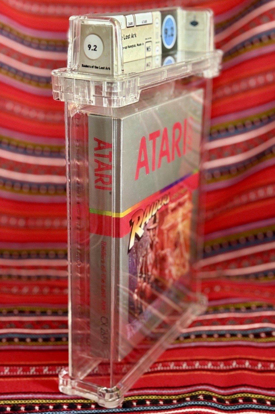 Atari 2600 Raiders of the Lost Ark 1982 WATA 9.2 NS Sealed Video Game