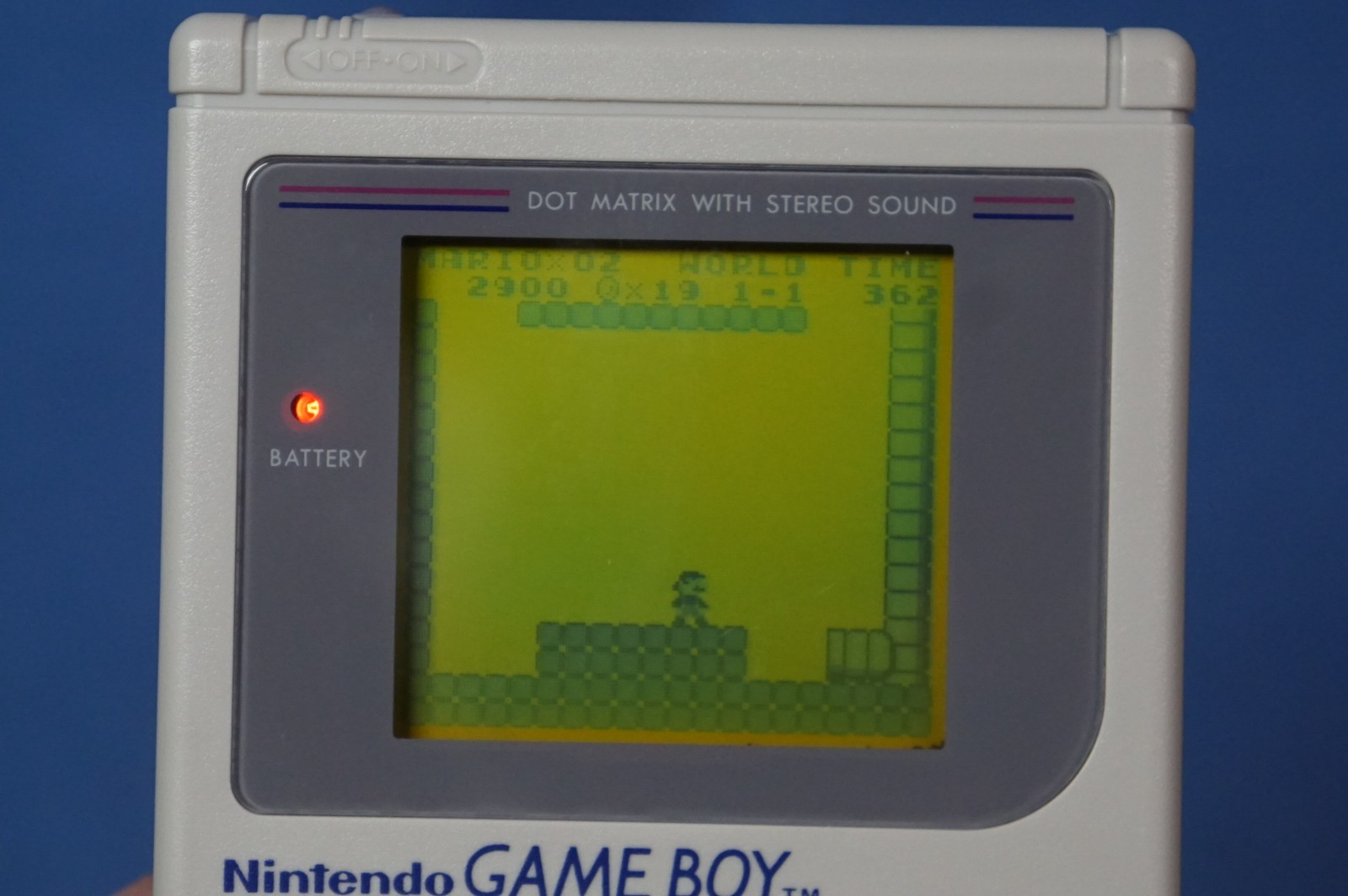 Nintendo Game Boy Launch Edition Handheld System – Gray W/Box