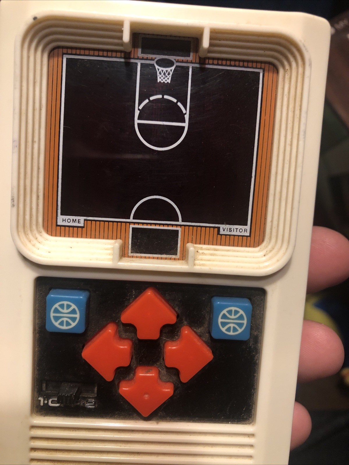 Mattel Electronics Vintage Handheld Basketball Game Tested 1978 Pre-owned WORKS!