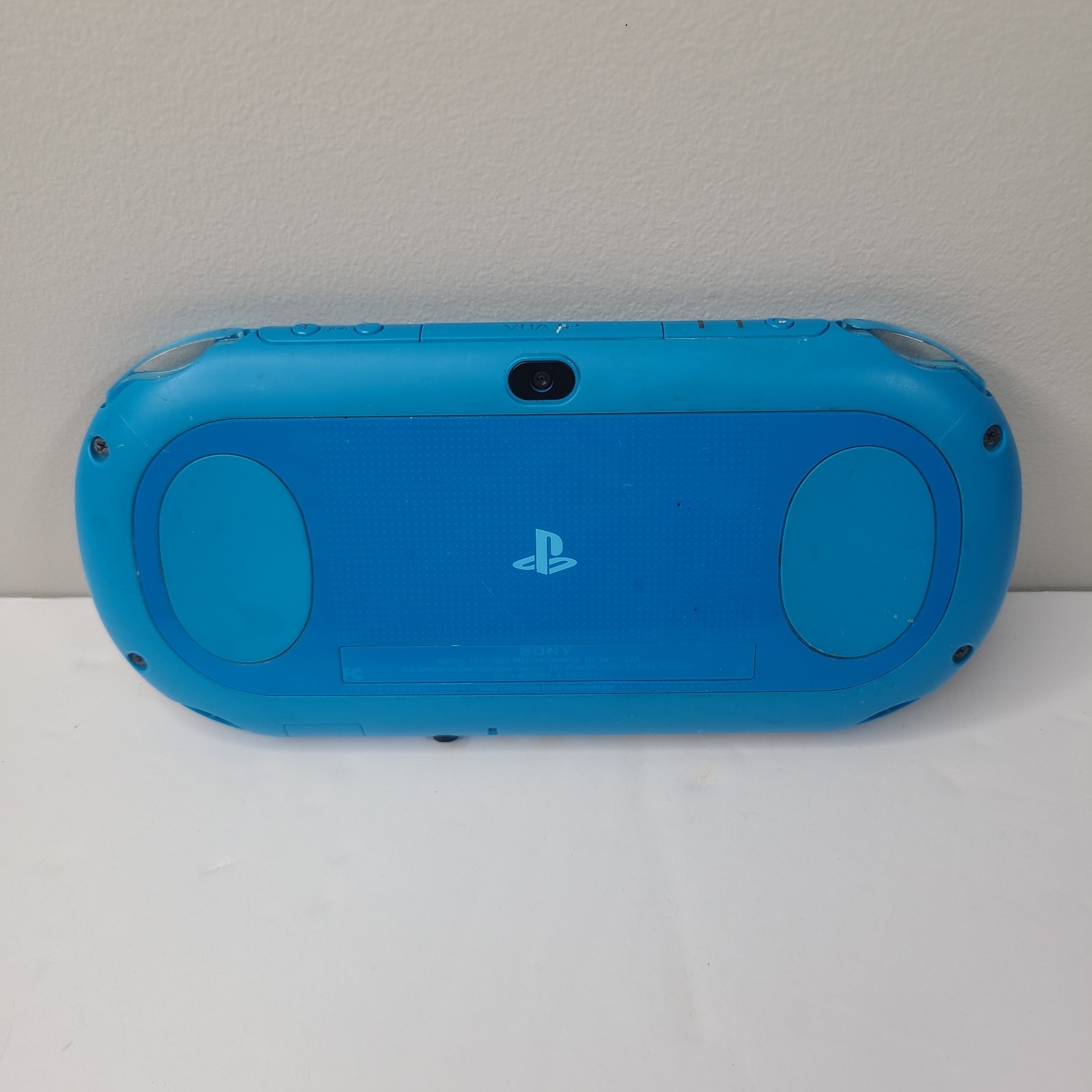 Sony PS Vita PCH 2000 ZA23 Aqua Blue Slim Console W/ LEGO Jurassic World Game