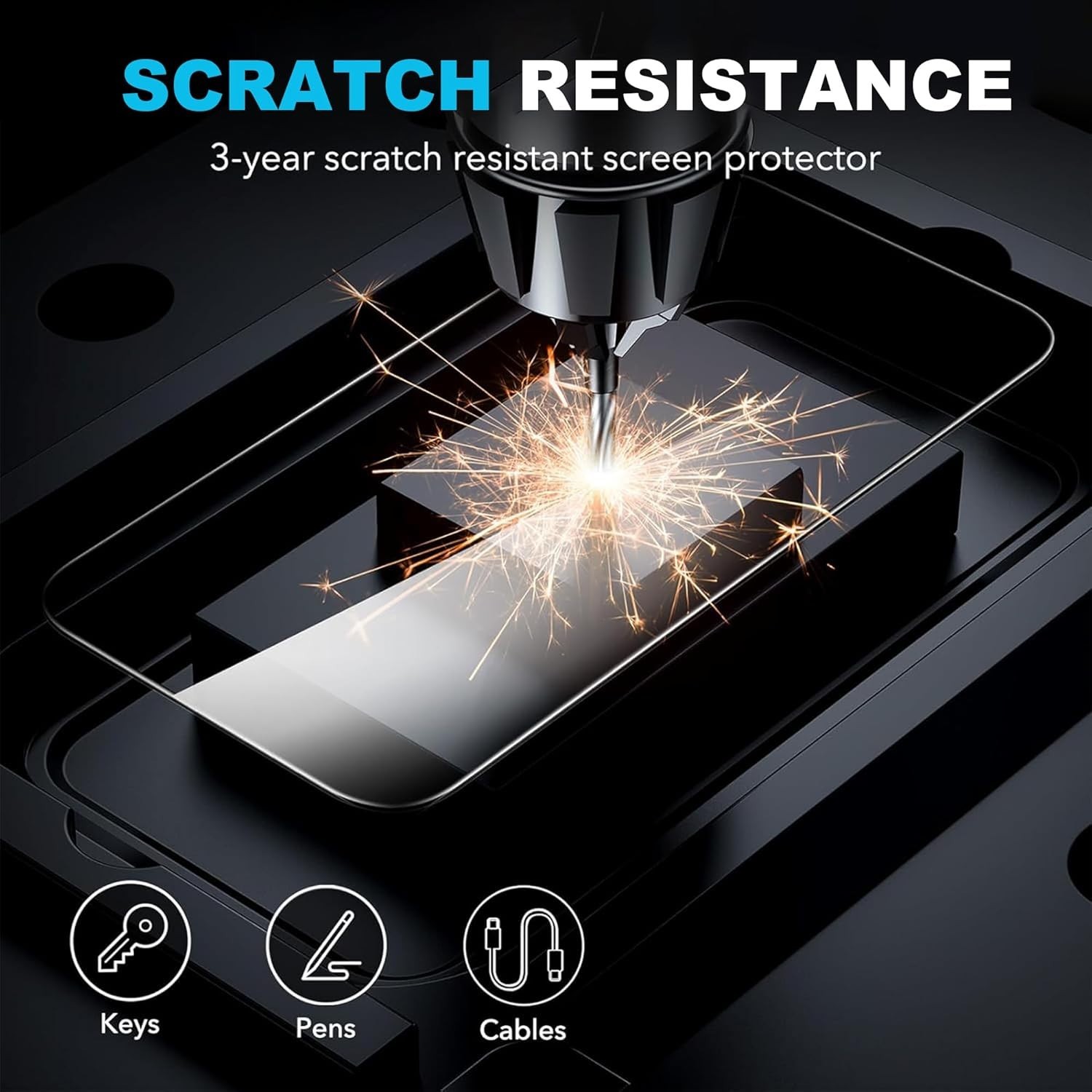 Ultra-Clear 9H Tempered Glass Screen Protectors for Nintendo Switch 2, 3 Pack