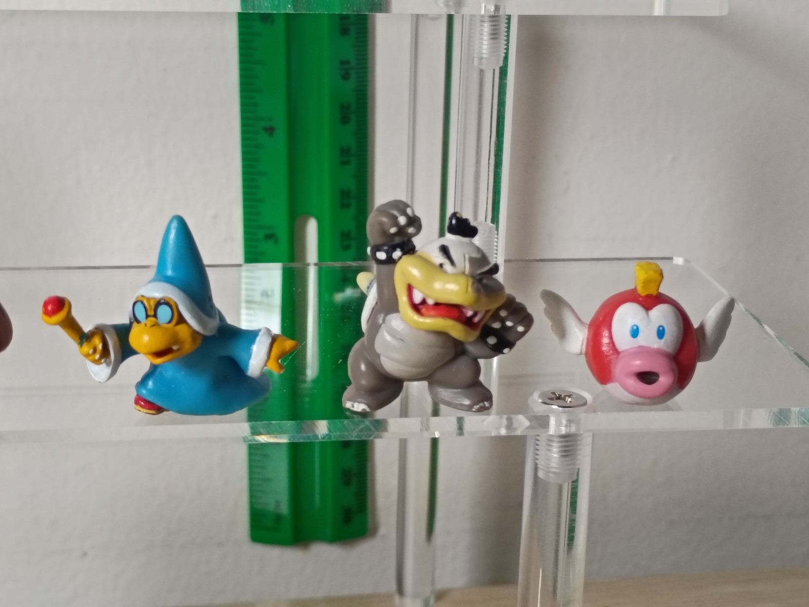 12-PK SUPER MARIO MicroLand 1″ Jakks Nintendo Boo Morton Yoshi Kamek Penguin LOT