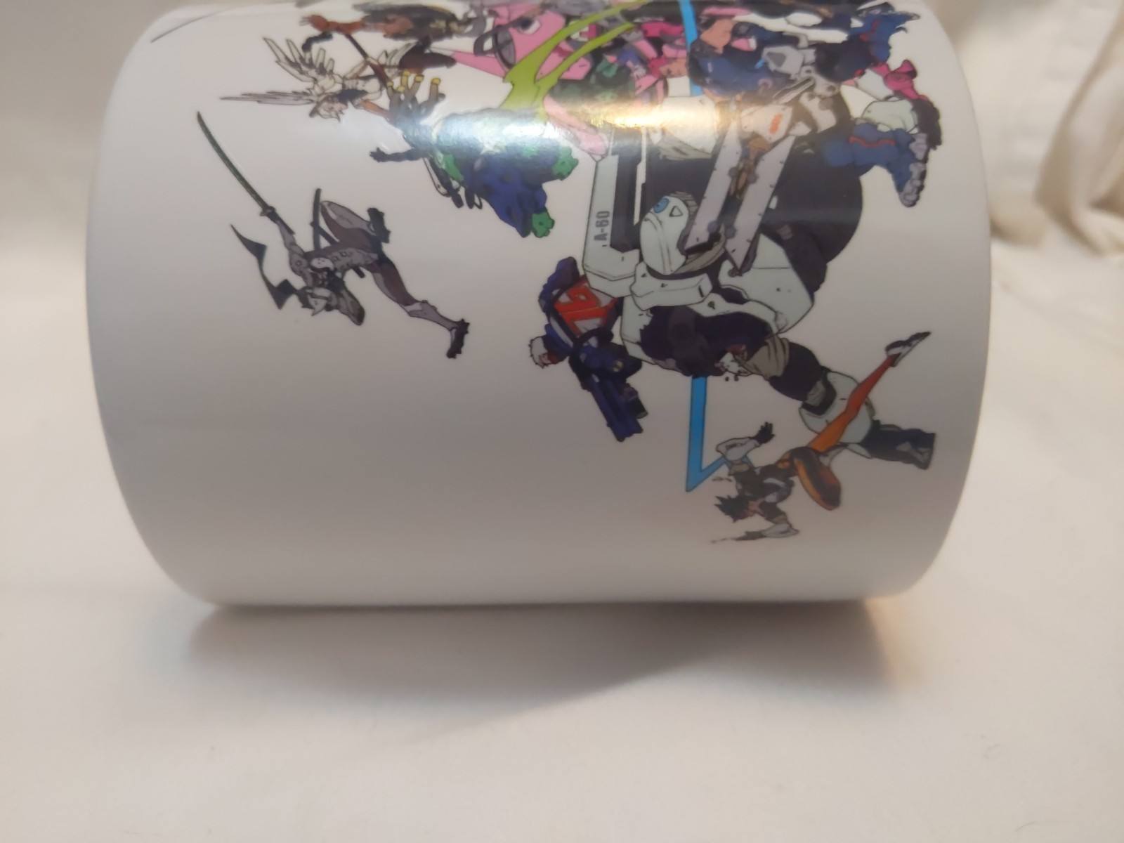 Overwatch Design Blizzard Entertainment Collectable Coffee Tea Mug Cup White