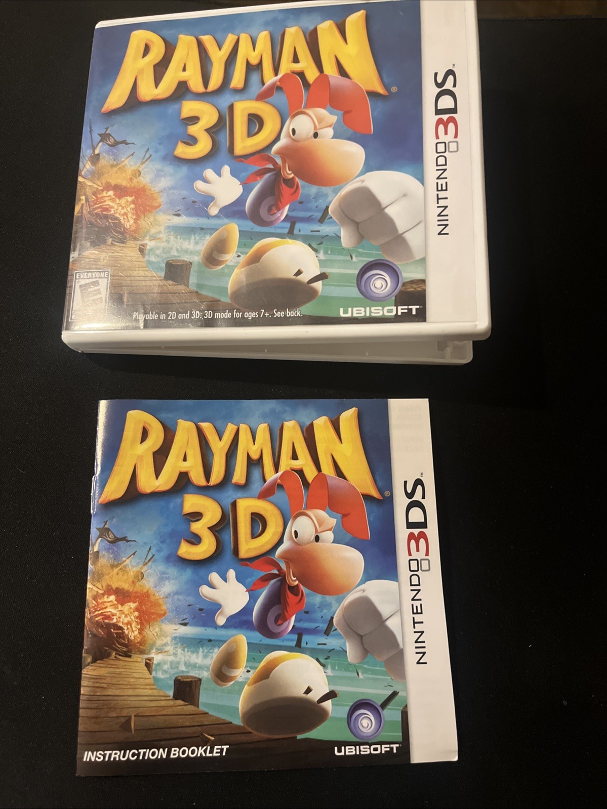 Rayman 3D (Nintendo 3DS, 2011) CIB Very Clean!
