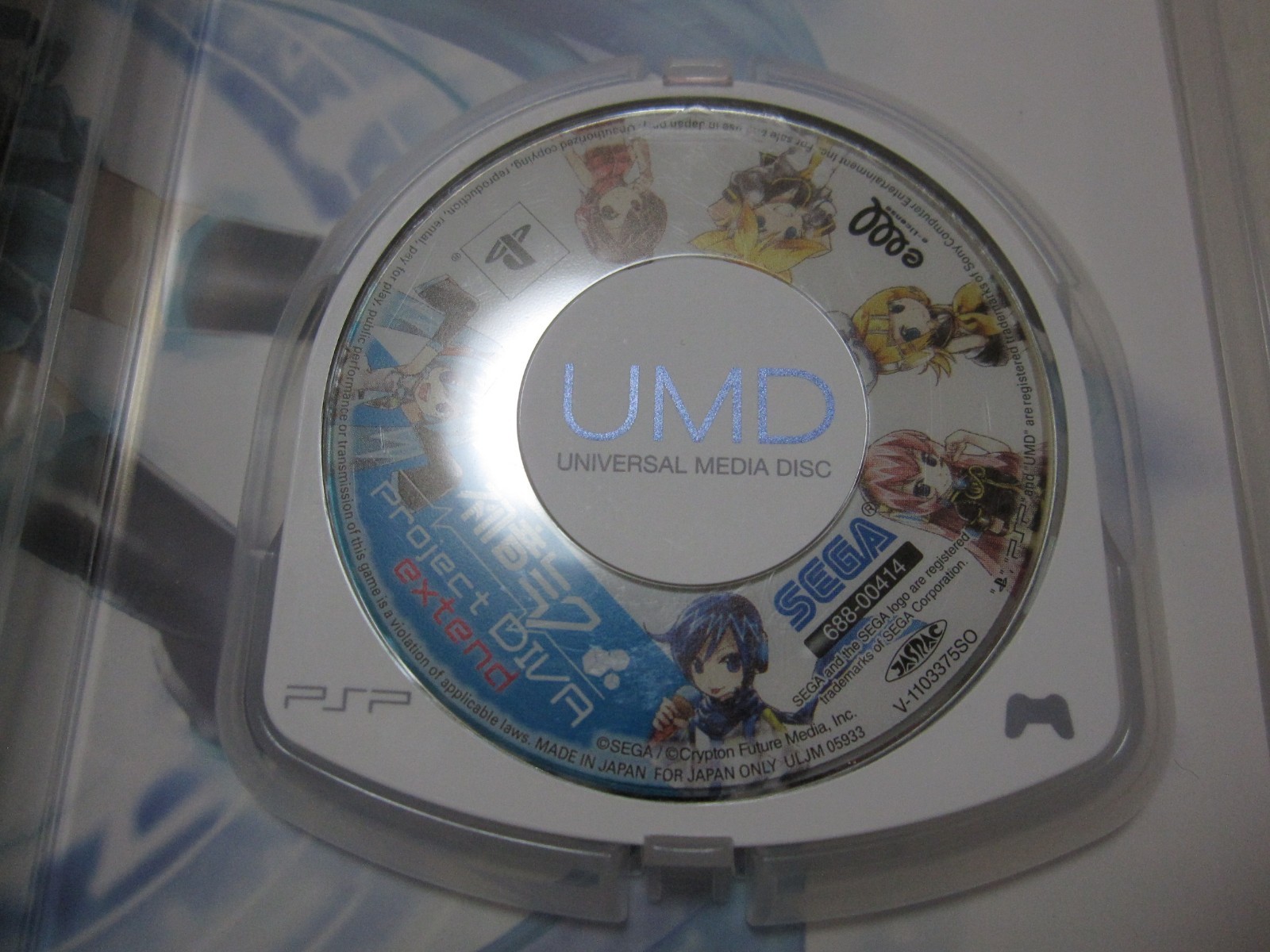 7-14 Days to USA. Hatsune Miku Project Diva Extend. W/Art Card Japanese Version