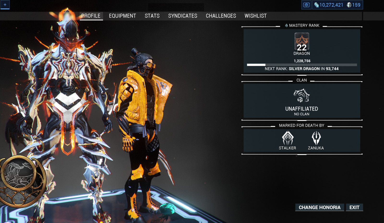 CHEAP Warframe MR22 Account | 159 Platinum | 10M Credits | 46 Warframe