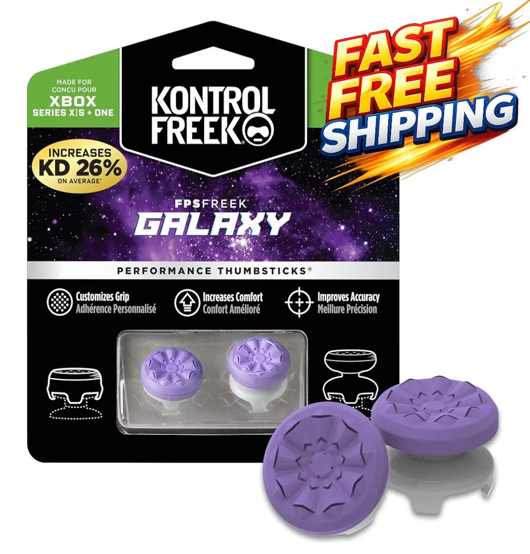 KontrolFreek FPS Freek Galaxy Purple for Xbox One and Xbox Series X/S Controller