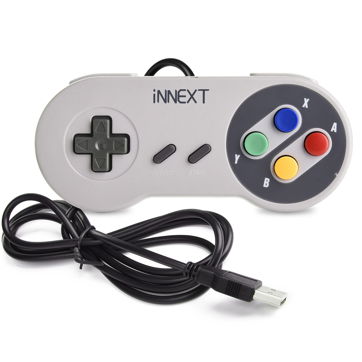 1/2 Pack SNES NES USB Super SNES USB Controller Gamepad For PC Mac Raspberry Pi
