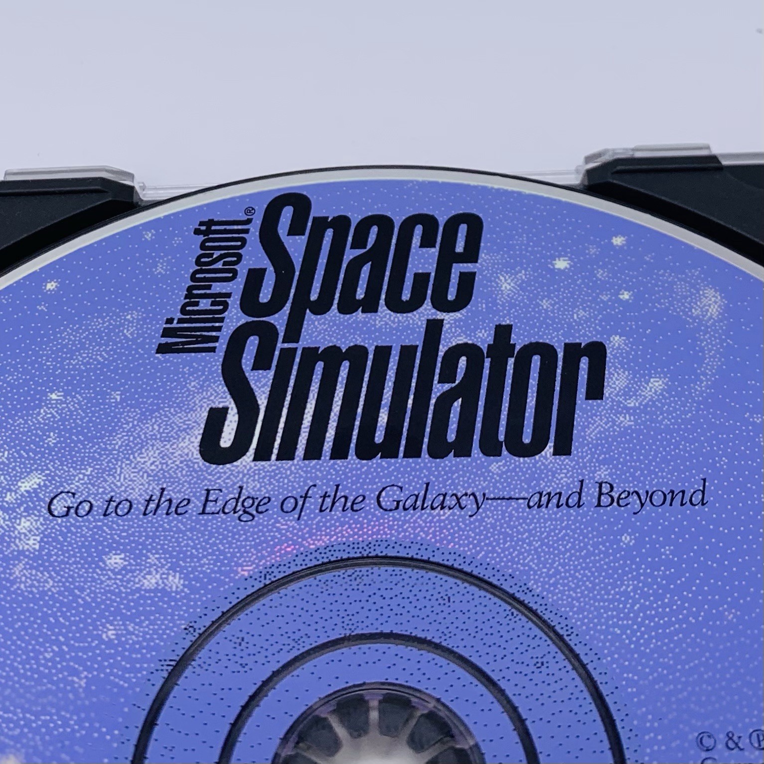 Vintage 1994 Microsoft Space Simulator MS-DOS Windows 95 CD-ROM PC CIB w/ Manual