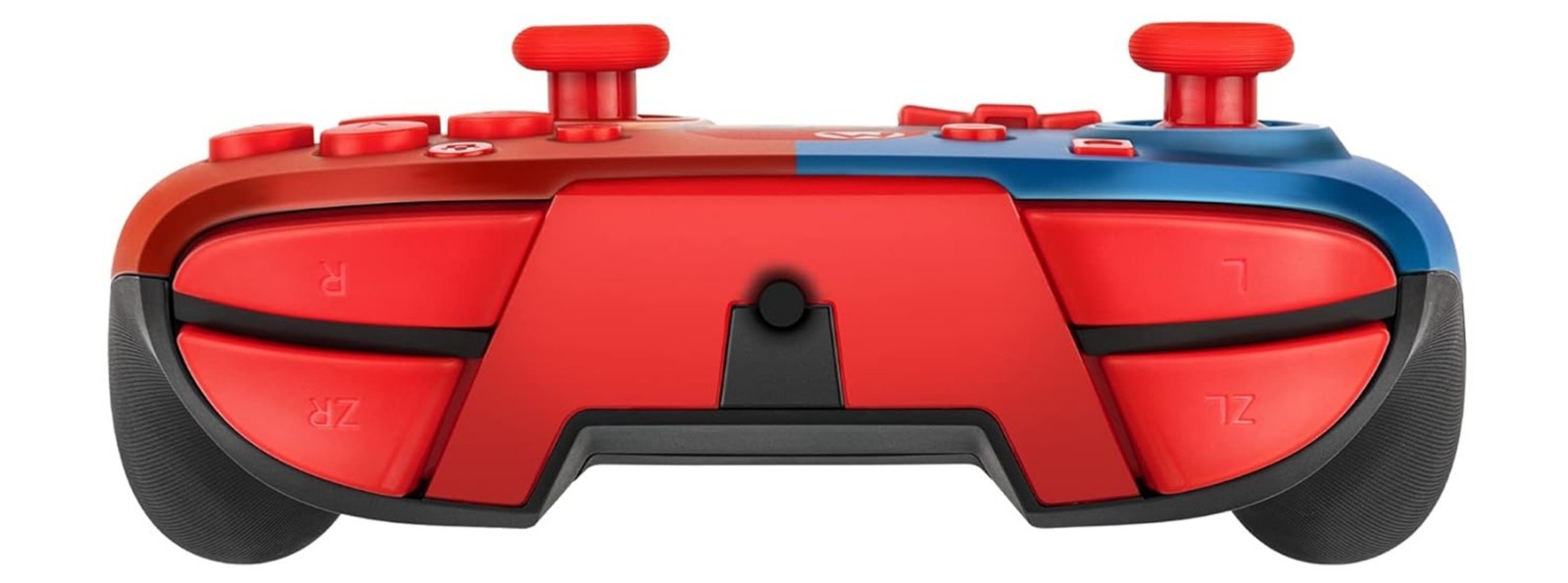 PDP Gaming Faceoff Deluxe+ Wired Switch Pro Controller – Red/Blue Mario Design