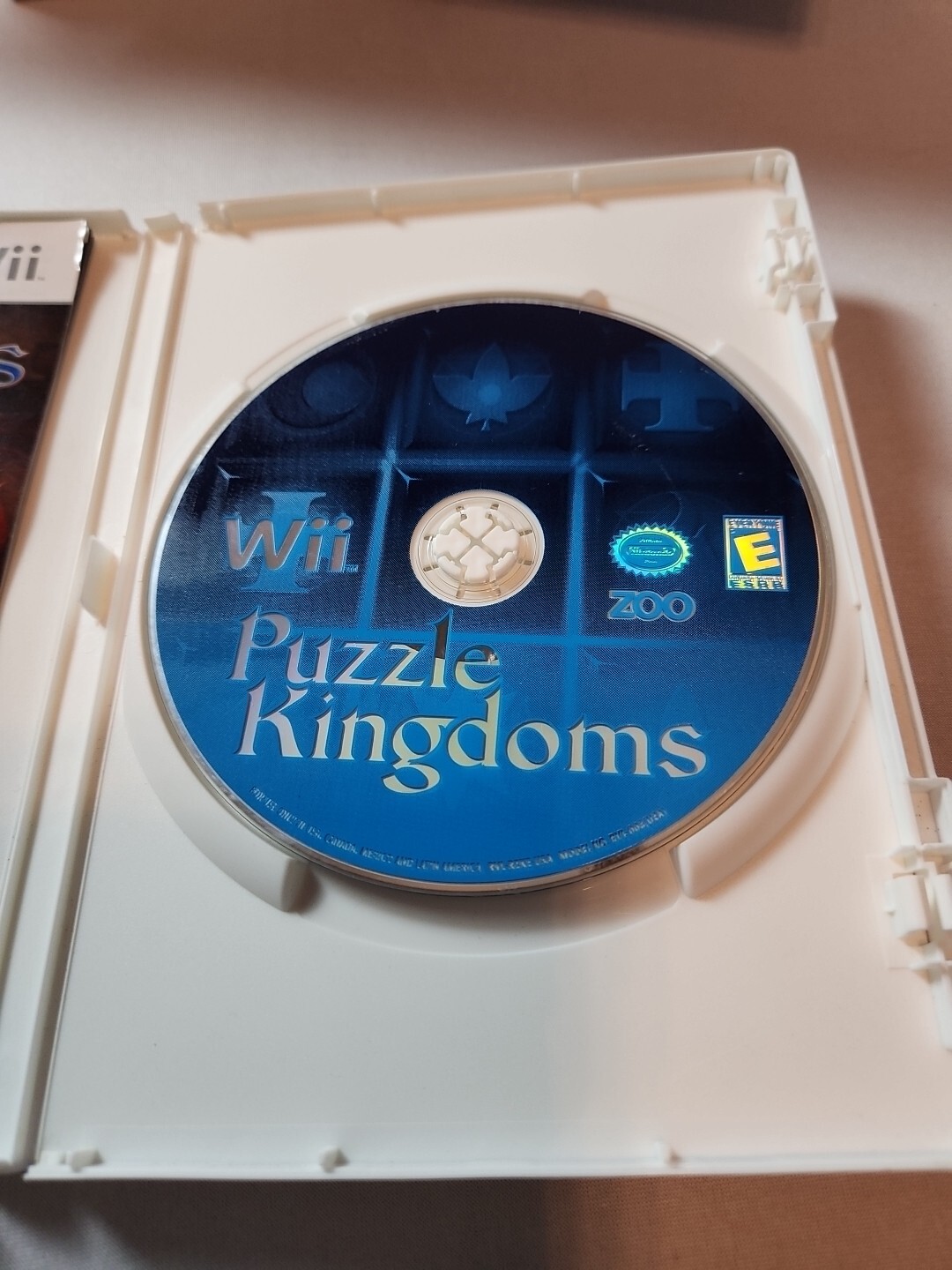 Puzzle Kingdoms (Nintendo Wii, 2009) Complete Tested Working – CIB