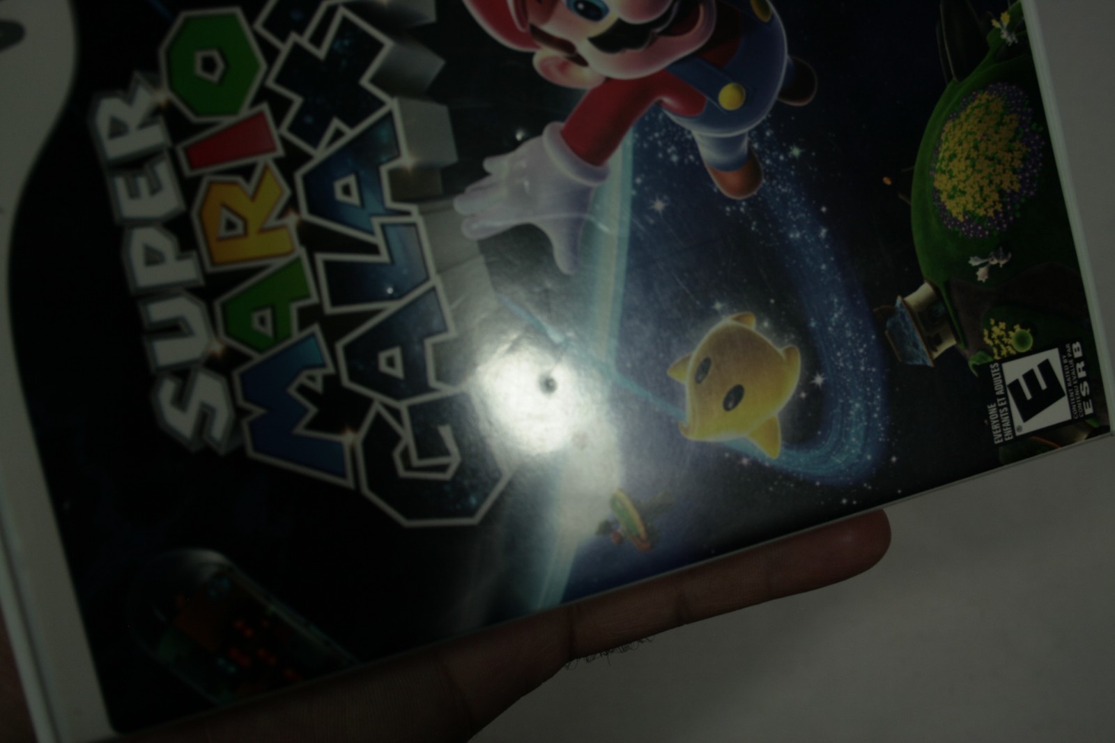 Super Mario Galaxy Wii CIB Game Nintendo Wii 2007 1st Print Compete Manual Reg B