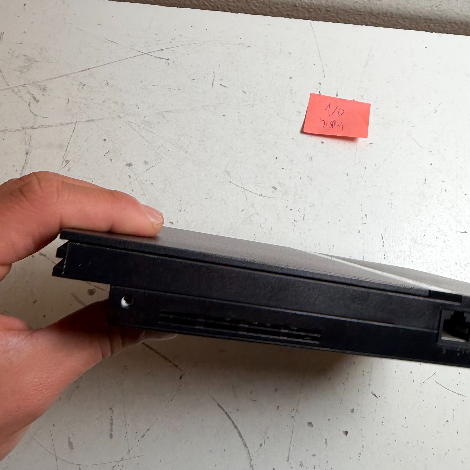 Sony PlayStation 2 Slim SCPH-70001 Black Home Video Game Console – For Parts