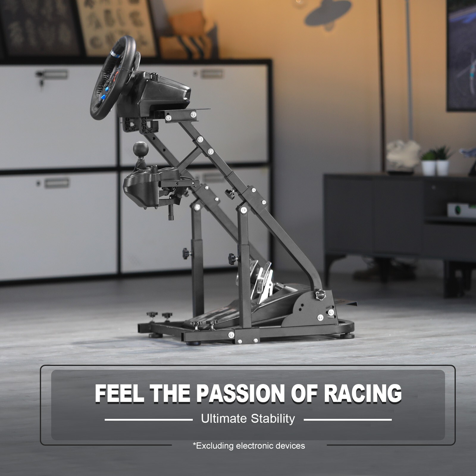 Marada Racing Steering Wheel Stand Fit Logitech G29 G920 G923 GPRO T150 T300RS