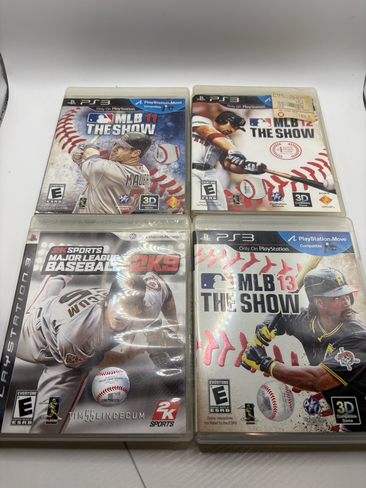 MLB 11 12 13the Show & 2K9 – Sony PlayStation 3 PS3 Tested And Working