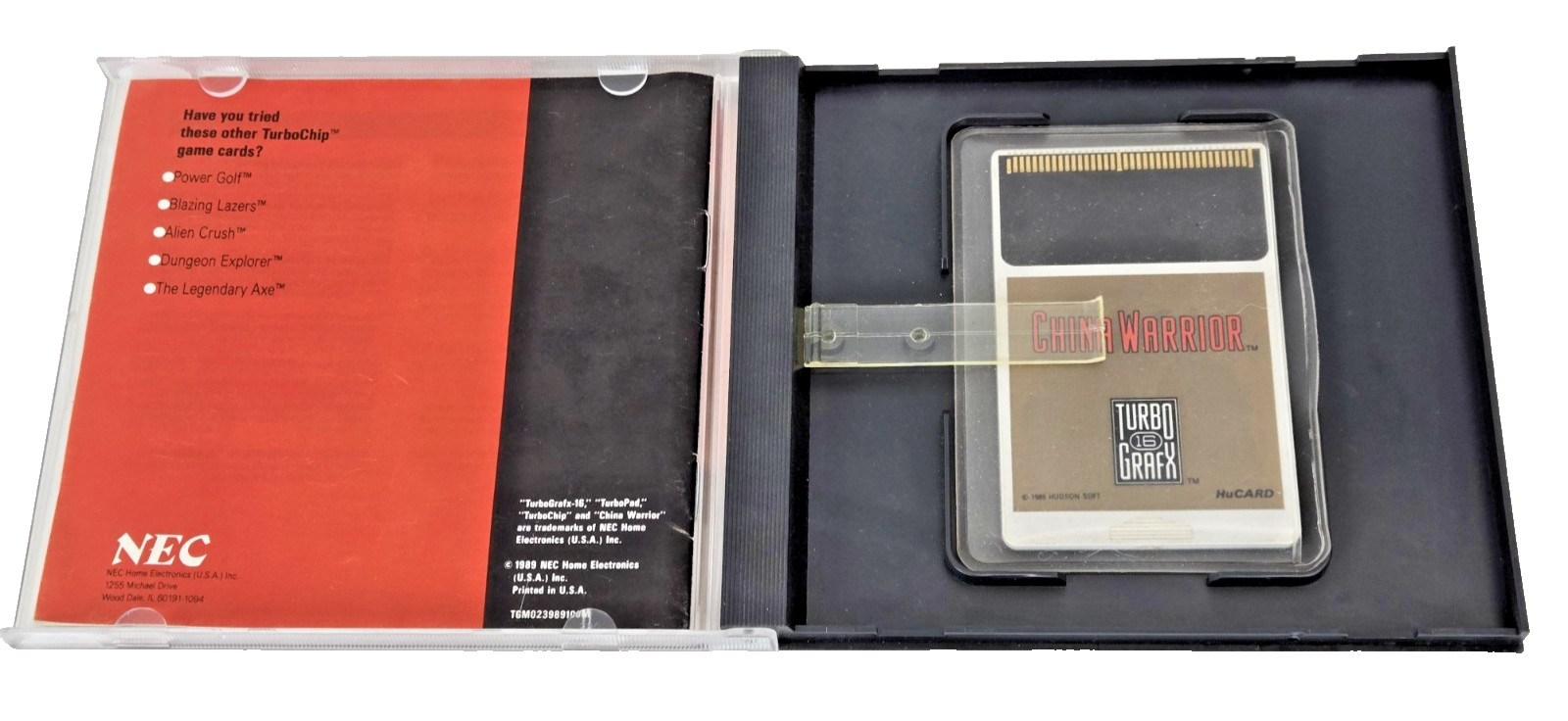 China Warrior Turbografx