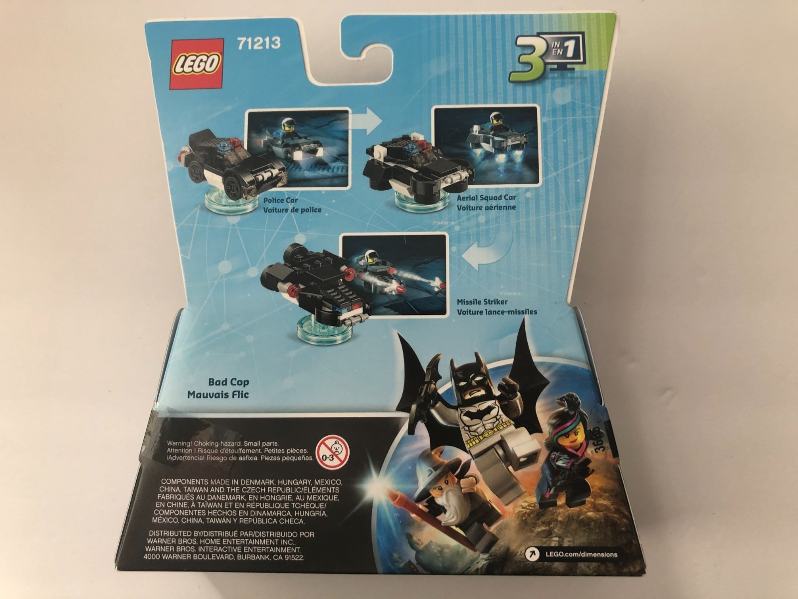 Lego Dimensions The Lego Movie Bad Cop Fun Pack 71213 New, Sealed