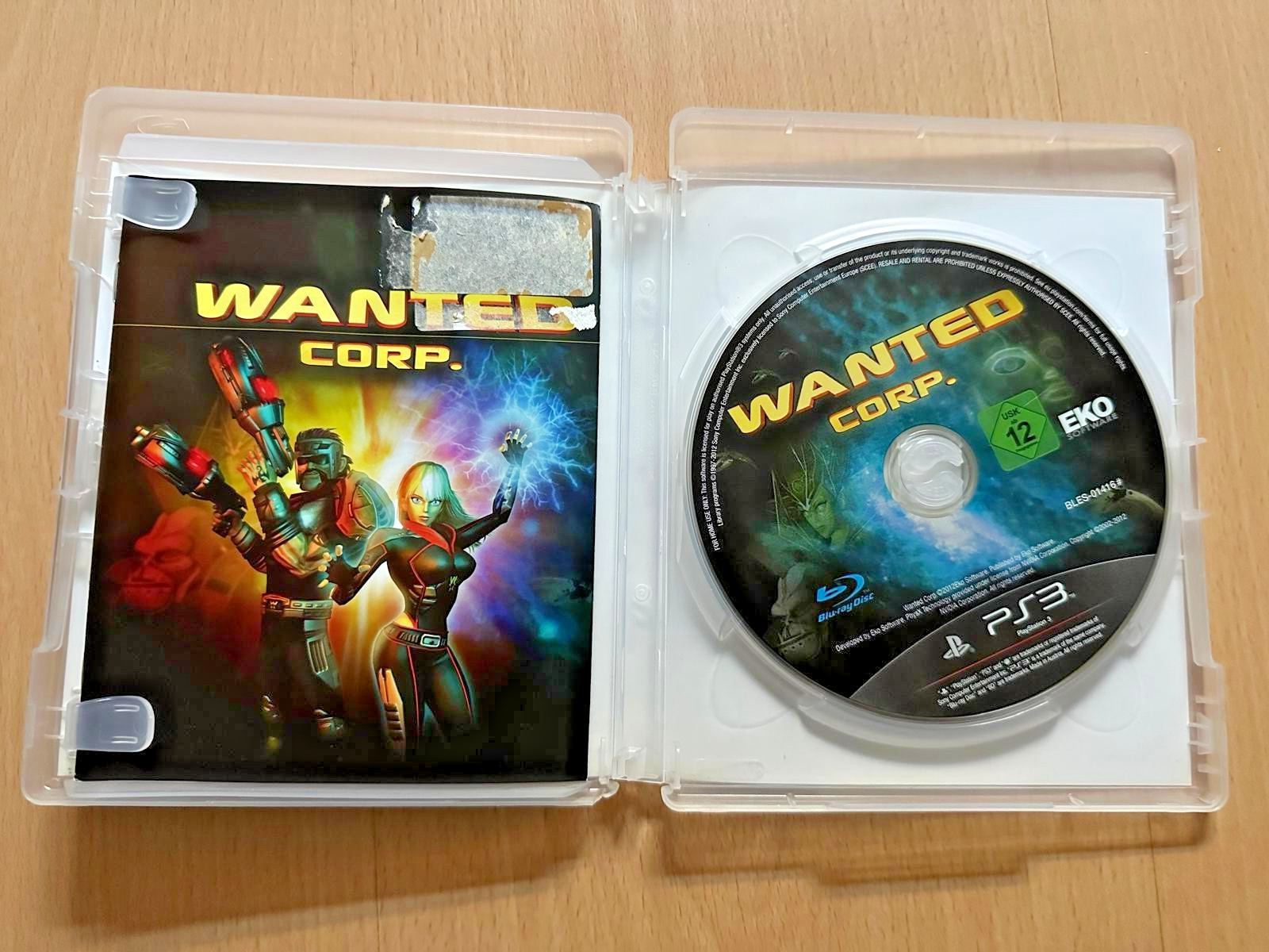 WANTED CORP. Sony PS3 Region Free CIB Fully English Italy
