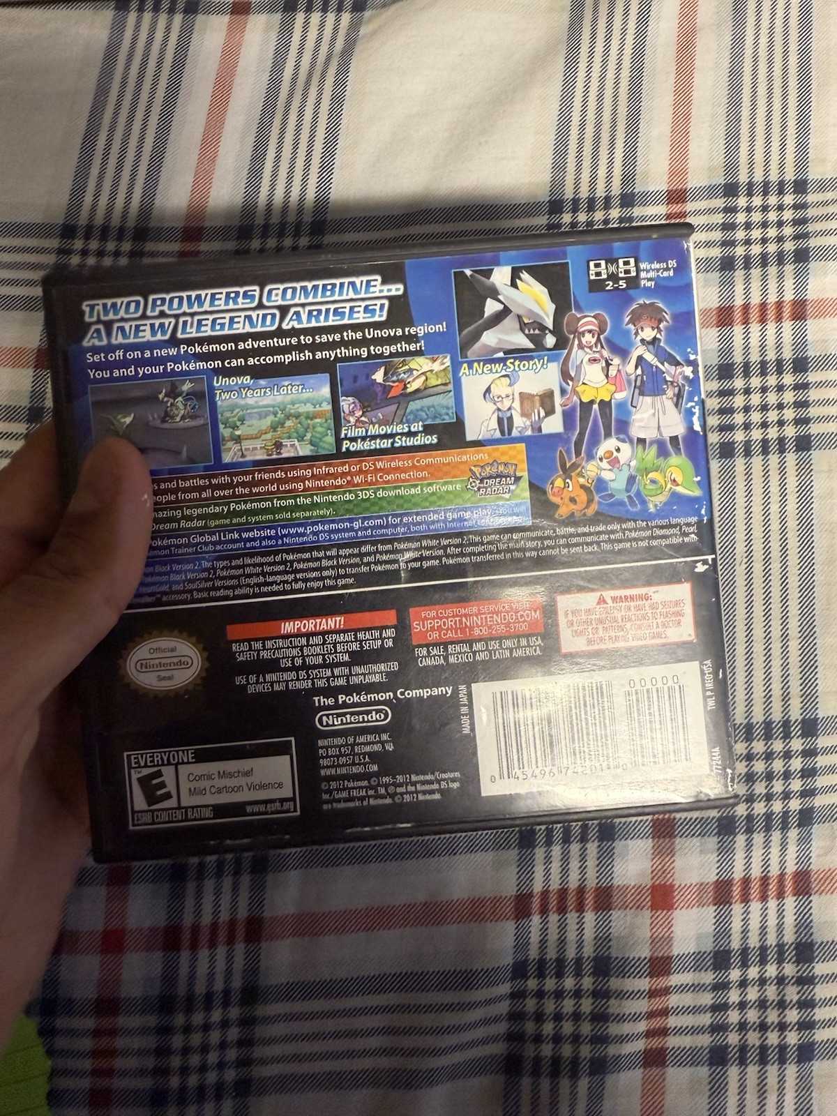 Pokemon Black Version 2 And White Version 2, AUTHENTIC & TESTED
