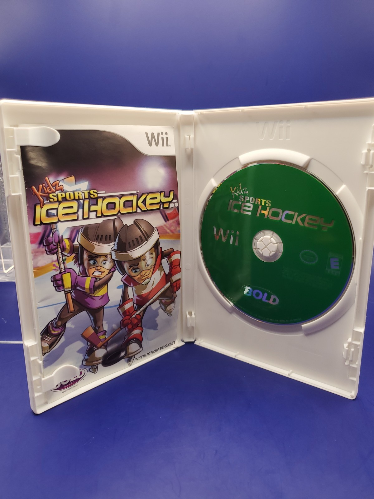 Bold Games Kidz Sports: Ice Hockey (Nintendo Wii, 2007) Complete /w Manual CIB
