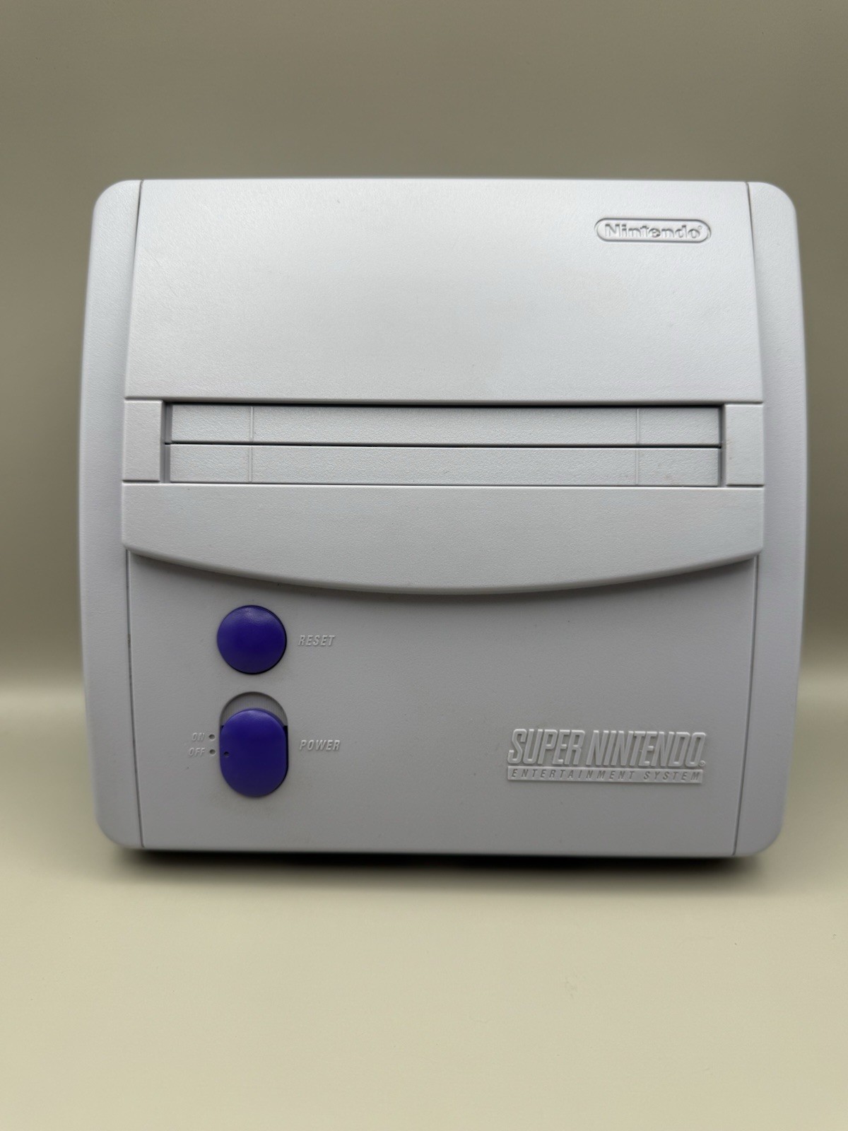 Super NES Control Deck SNES Jr. Console – CIB – No Manuals