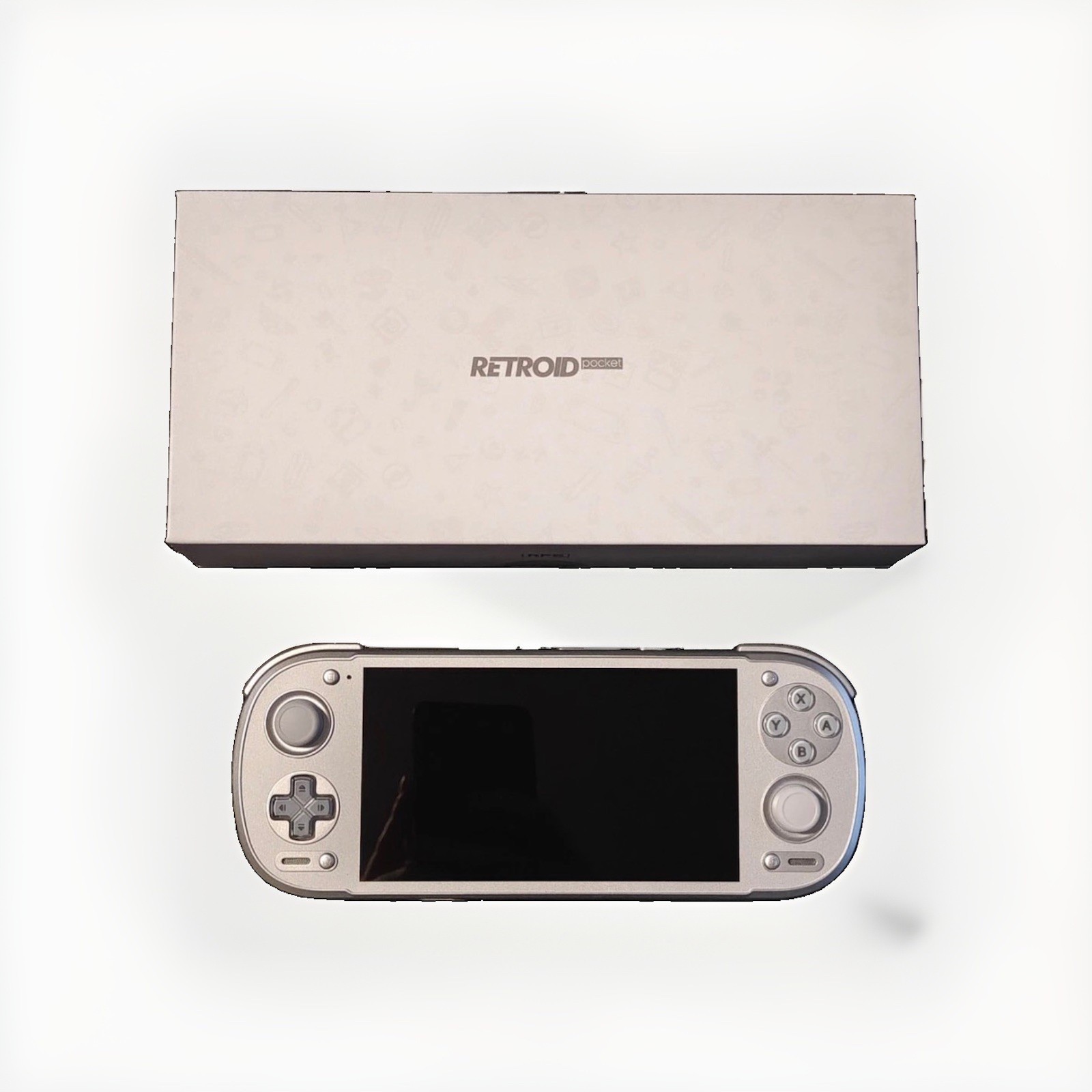 Retroid Pocket 6 12GB 128GB Silver Stick Top OLED Handheld Gaming Console