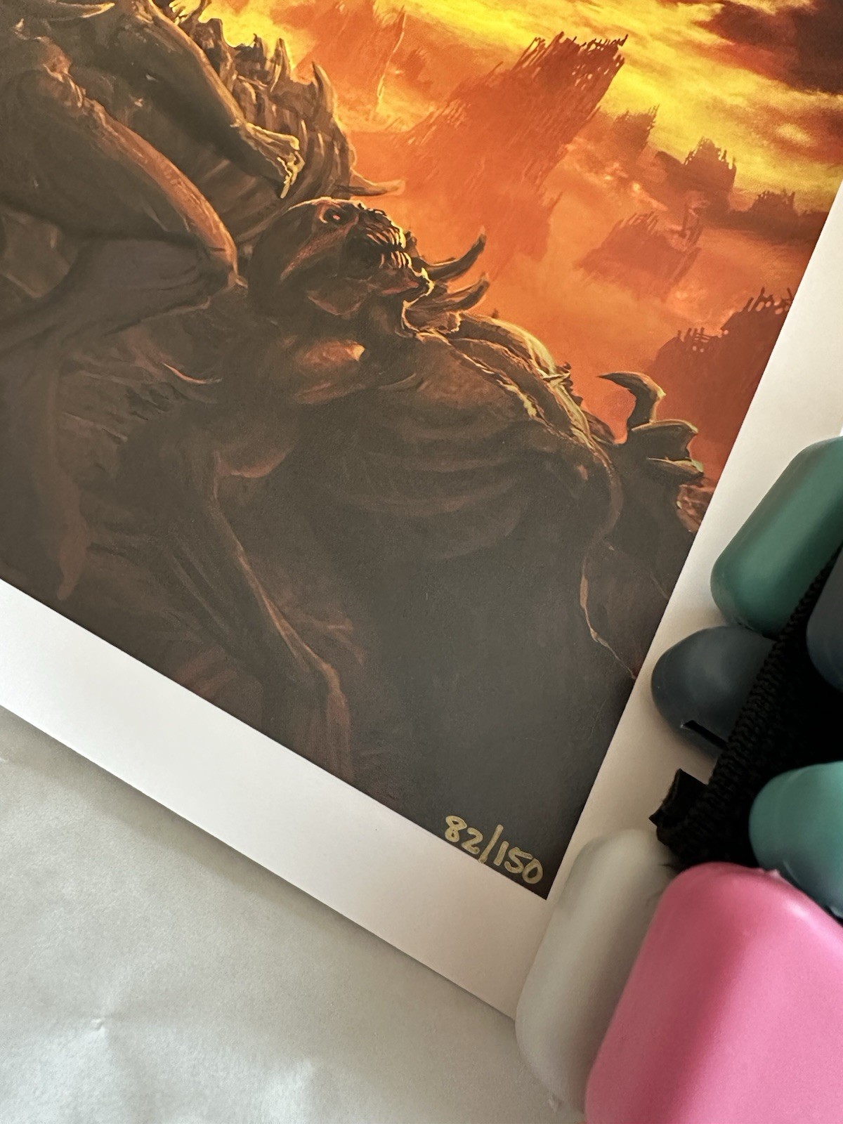 Doom Eternal Lithograph Bundle Of 4