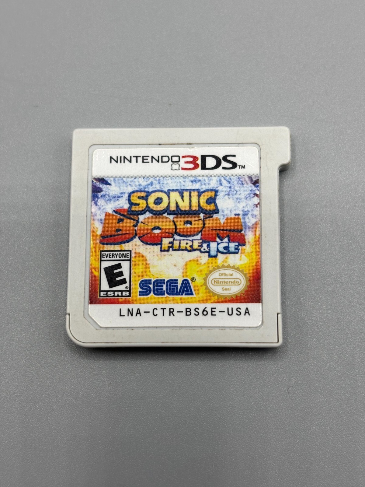 Sonic Boom Fire & Ice 3DS N3DS (Nintendo 3DS, 2016) Authentic Tested & Tested