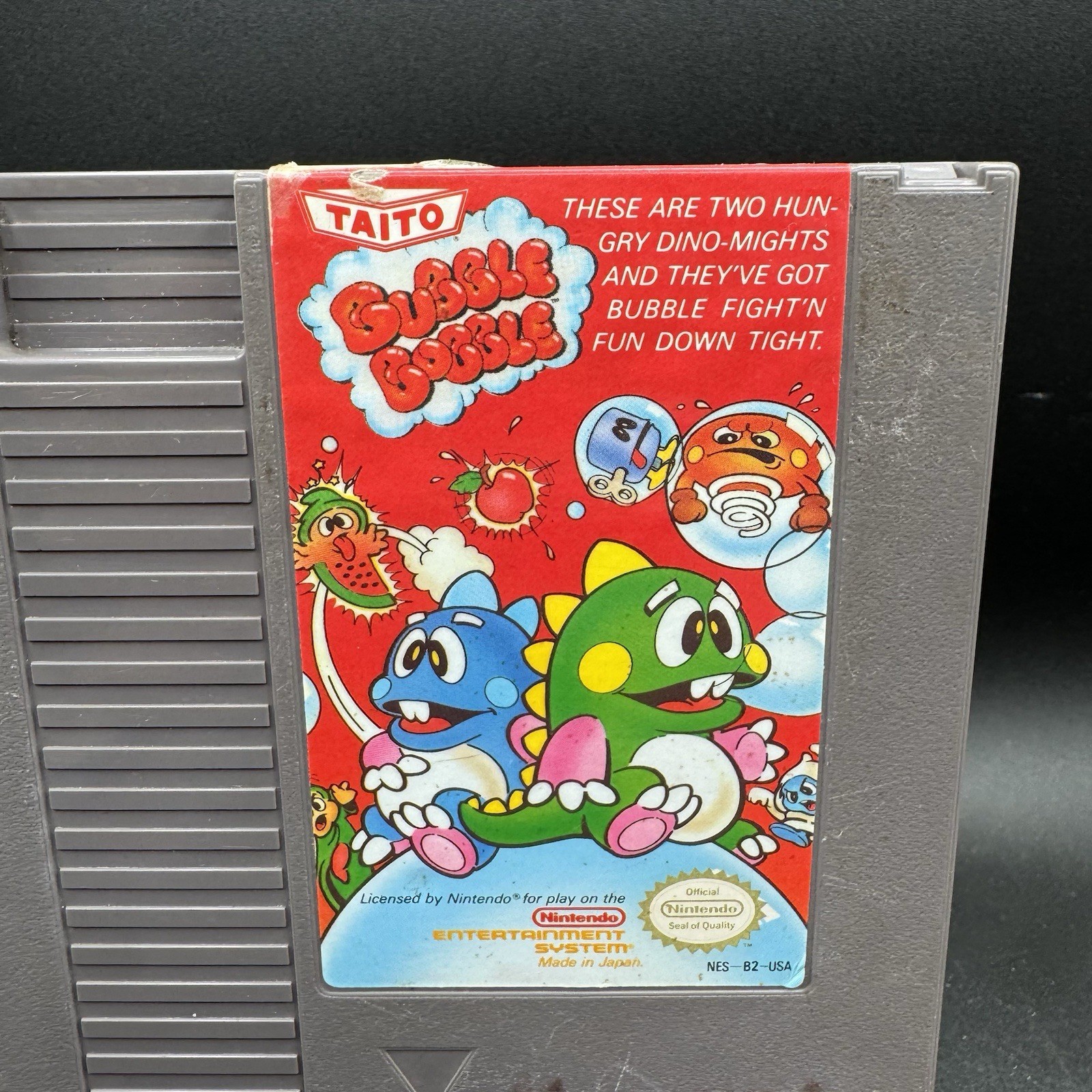 Bubble Bobble NES Nintendo Entertainment System 1988 Taito USA Cartridge Only