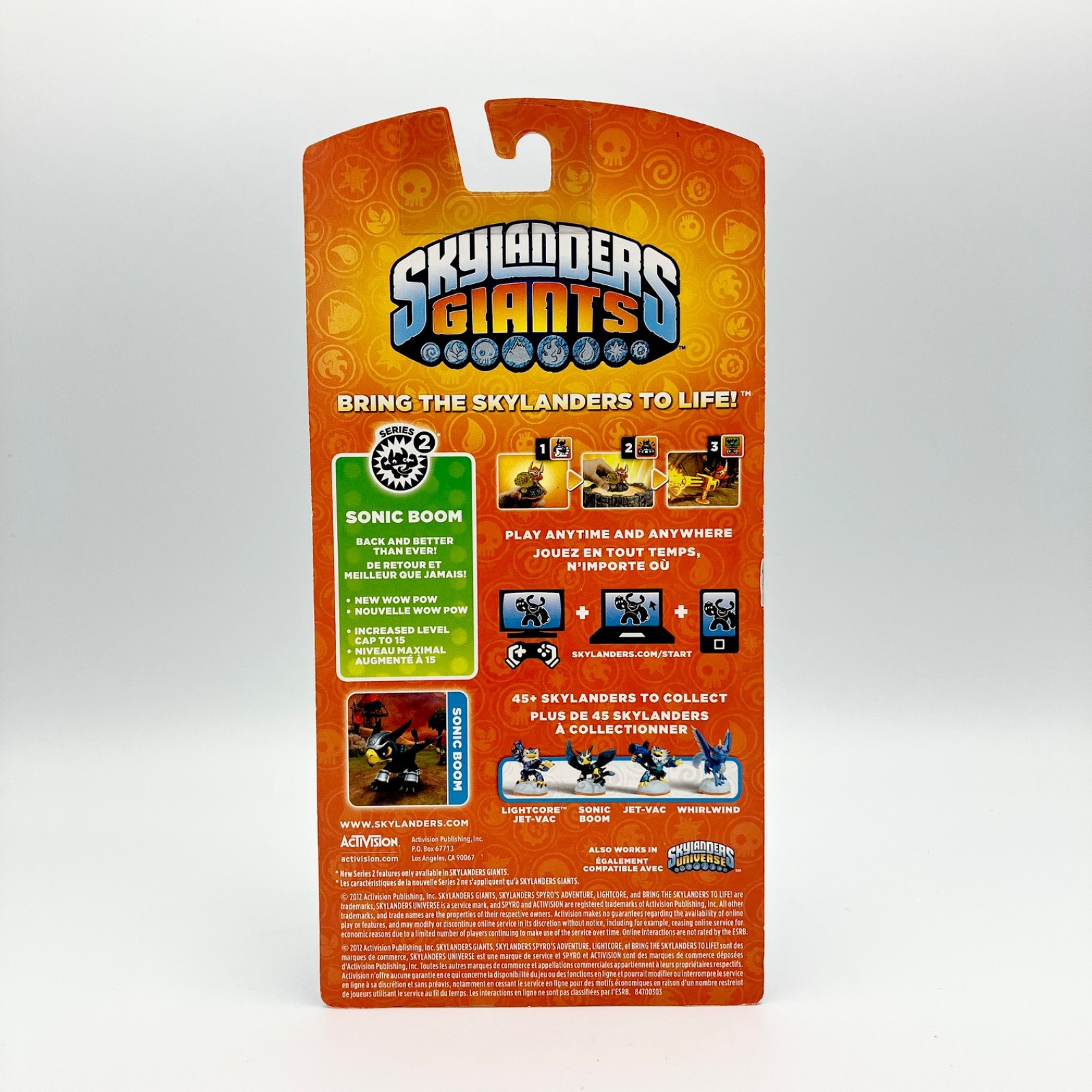 Skylanders Giants Sonic Boom Glow in the dark Figure Walmart Exclusiv NEW SEALED