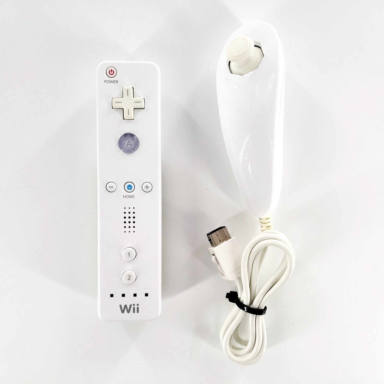 Nintendo Wii Console Bundle White w/ 12 Games, Remote, Cables Tested & Works