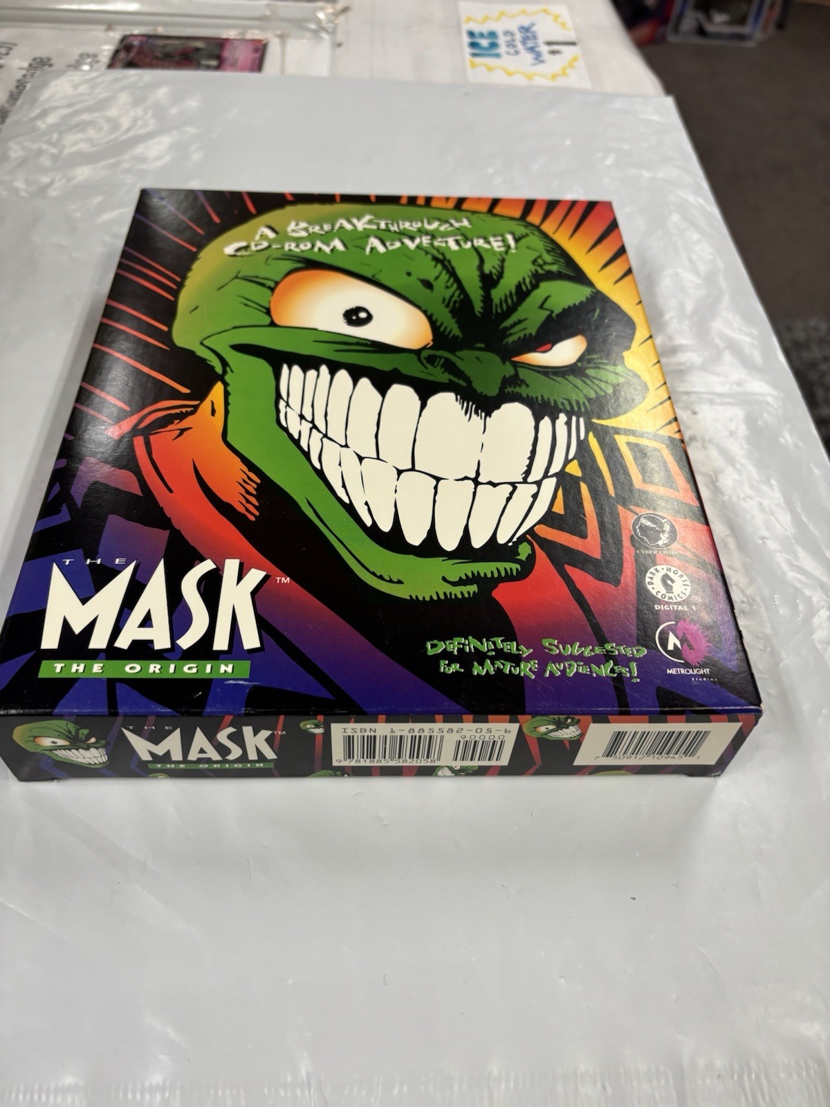 Mask (Windows/Mac, 1994) Dark Horse Comics Video Game CPU The Origin Rare HTF