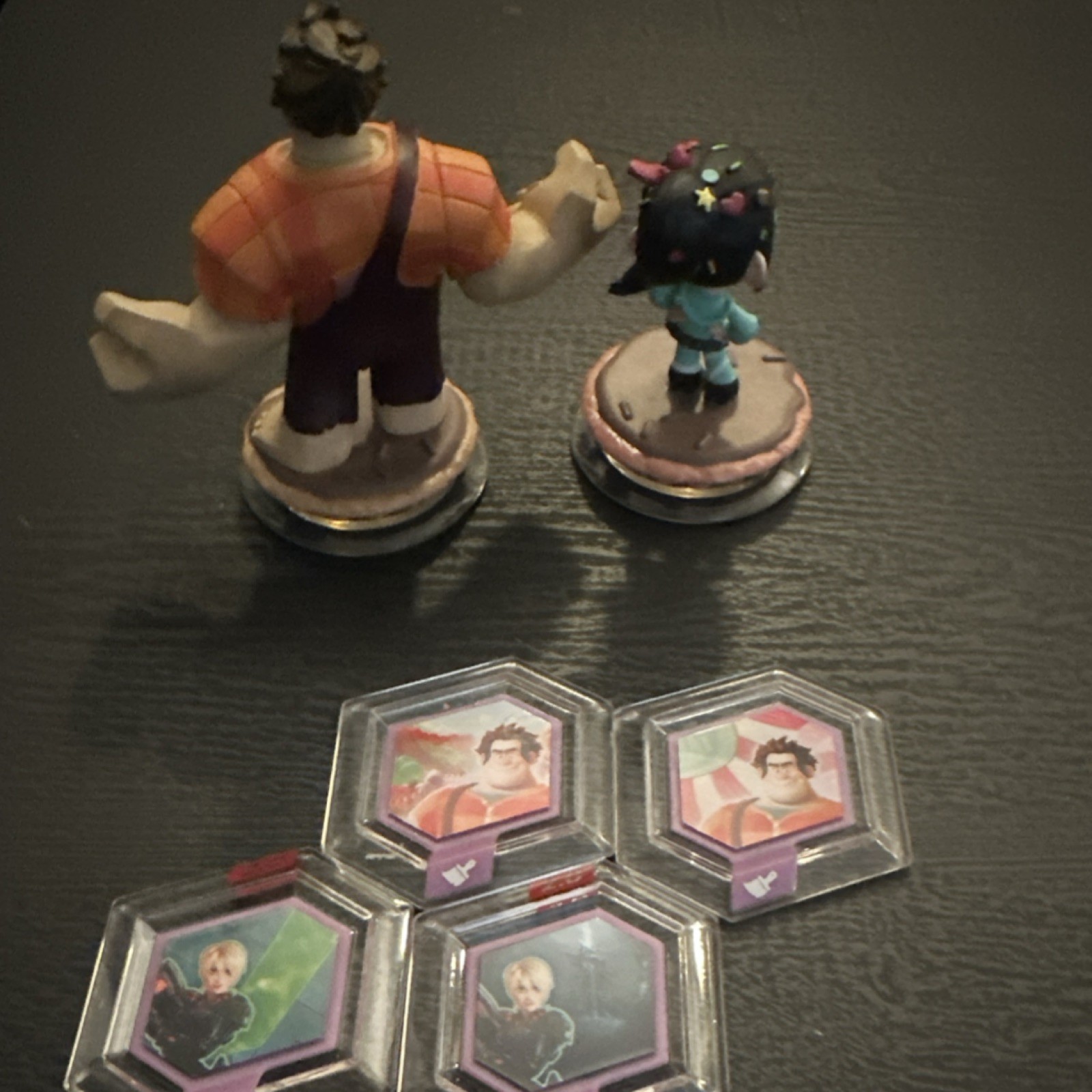 Disney Infinity Interactive Character Figure Pack Lot Wreck-It Ralph Vanellope