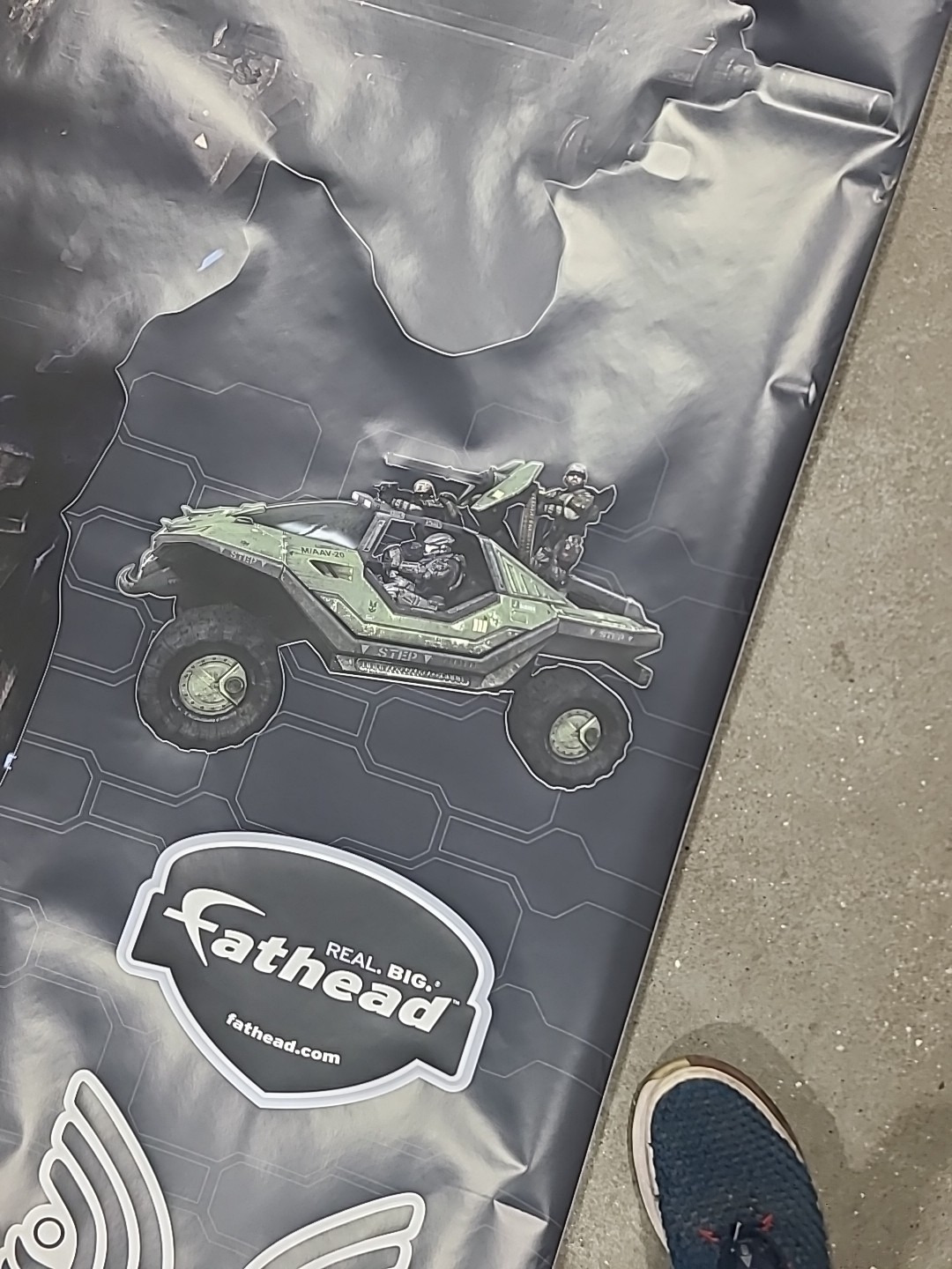 HALO REACH Noble 6 Fathead Poster. 44 Wide By 78 Tall. Comes In Original Package