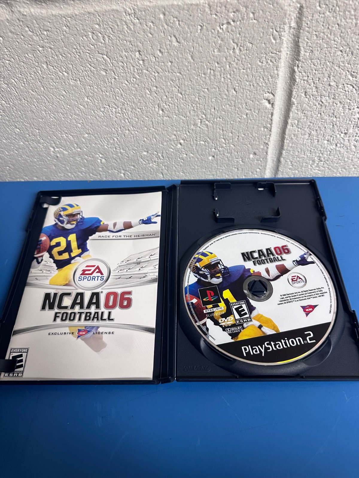 Sony Playstation 2 Lot NCAA Football 08 + Madden 08 + NCAA Football 06 Untested