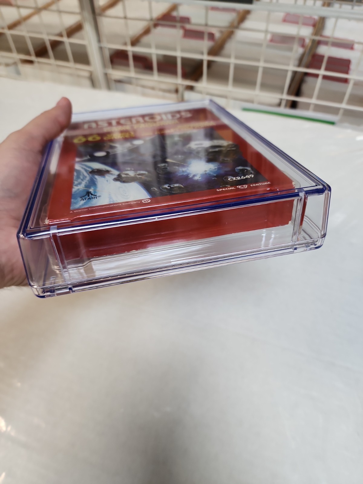 1981 Atari 2600 Asteroids CGC 8.0 Hangtab Version
