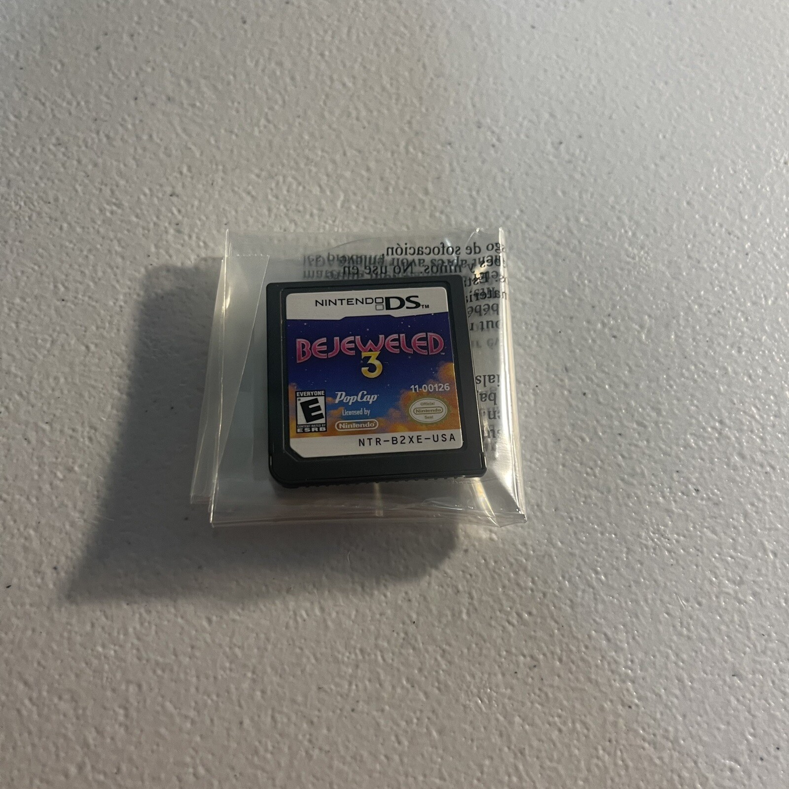 Bejeweled 3 (Nintendo DS, 2011) Cartridge Only! Tested & Working!