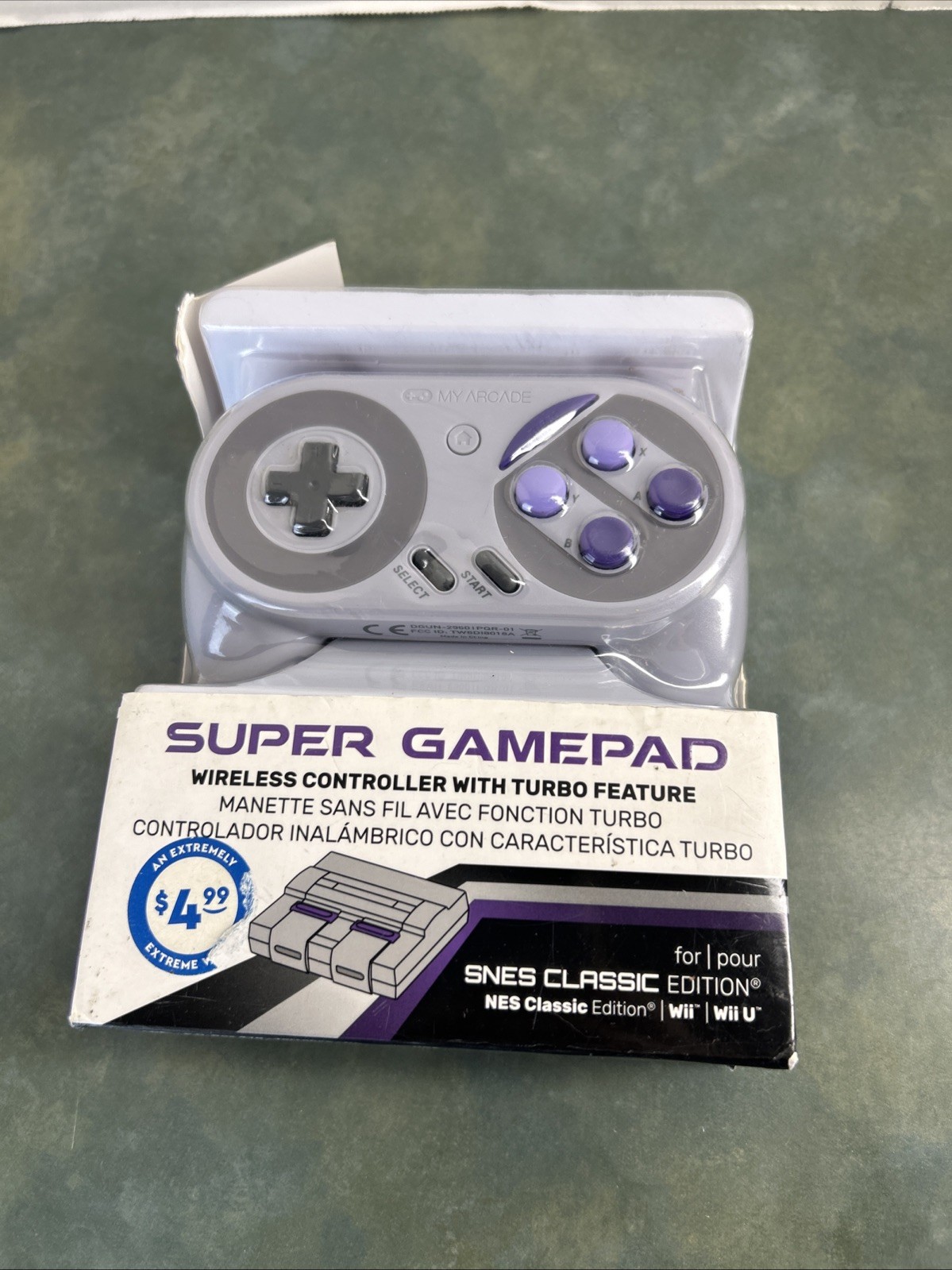 Nintendo SNES Classic Mini CLV-201 21 Built-In Games OEM Controller + Wireless