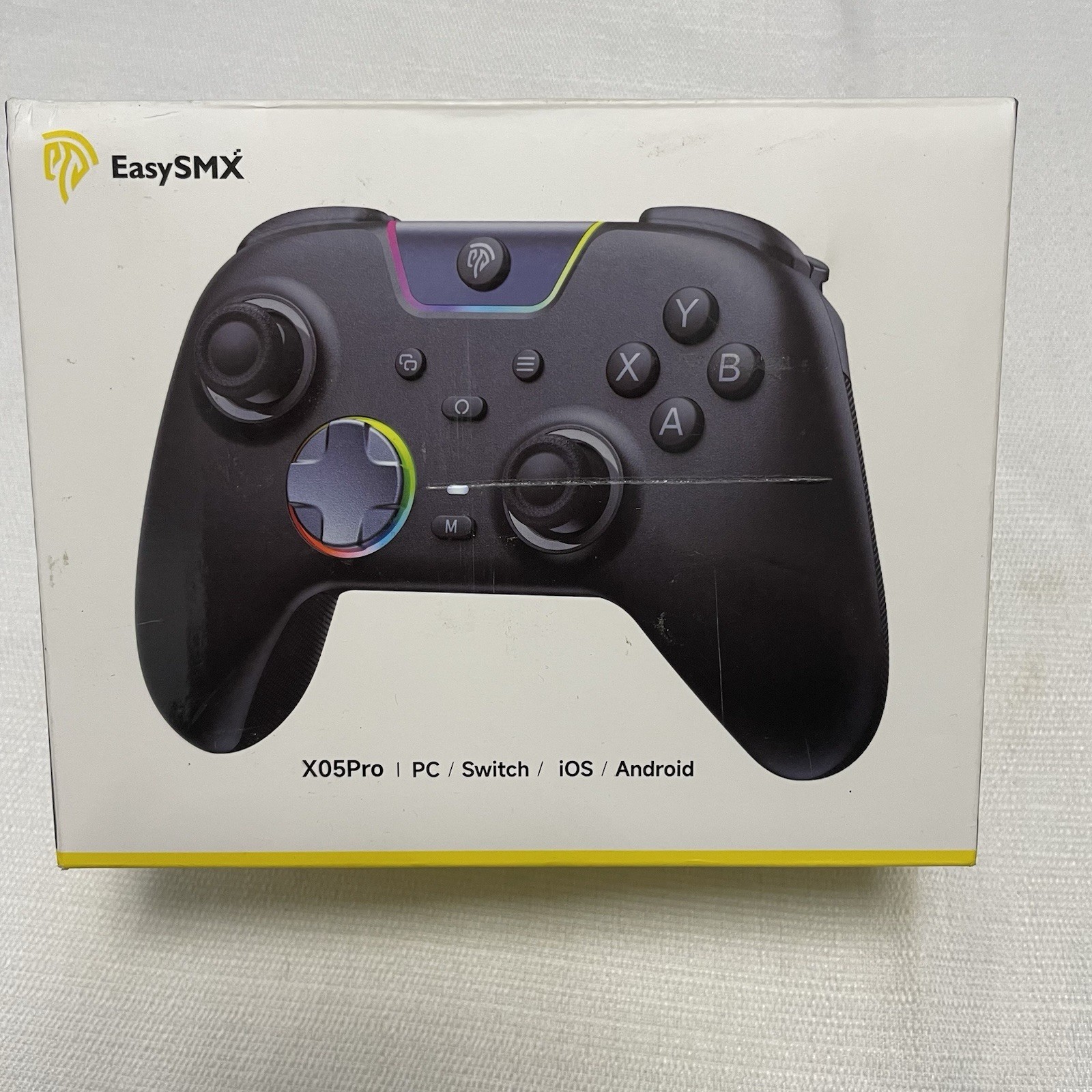 EasySMX X05Pro Wireless PC Controller – Quiet-Press Buttons, 2-Stage Impulse Tri