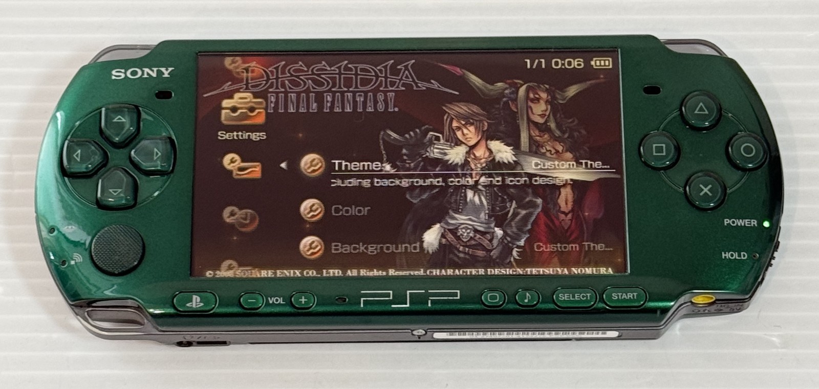 Sony PSP-3000 PSP 3000 Console Green Rare Color Region free w/4GB – Very Good