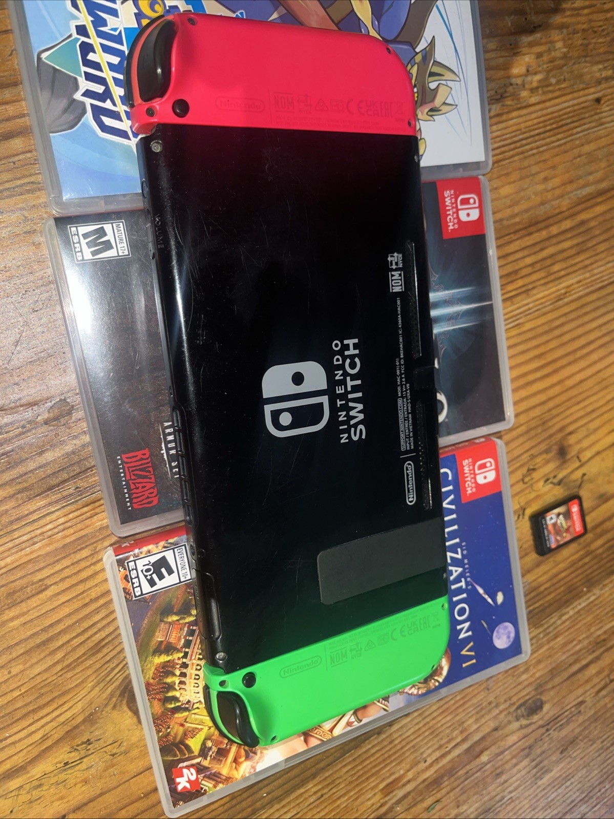 Nintendo Switch v2 Console Gaming System HAC-001(-01) Pokemon Diablo Sonic Games