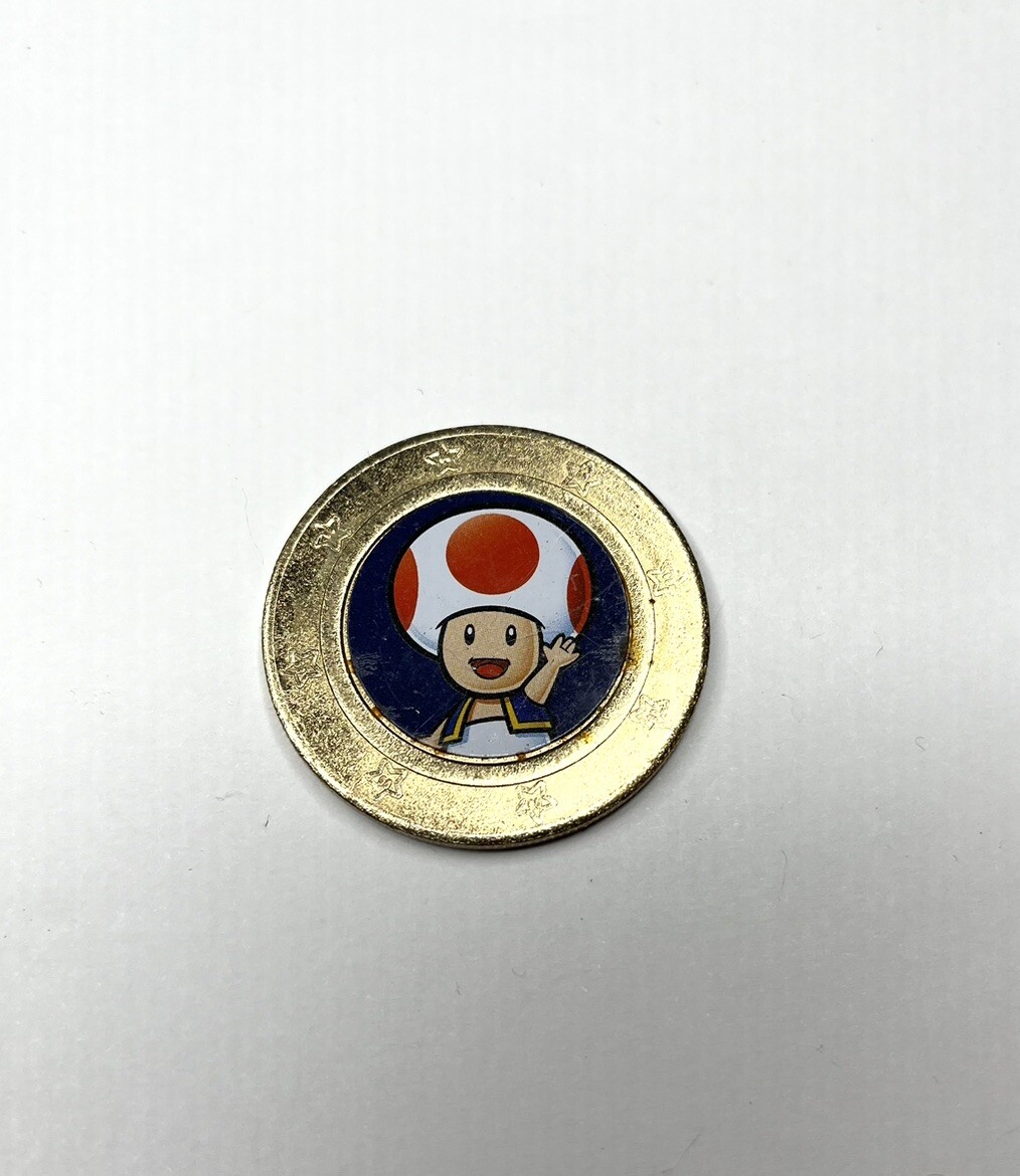 Nintendo Super Mario Brothers Toad Coin Medal